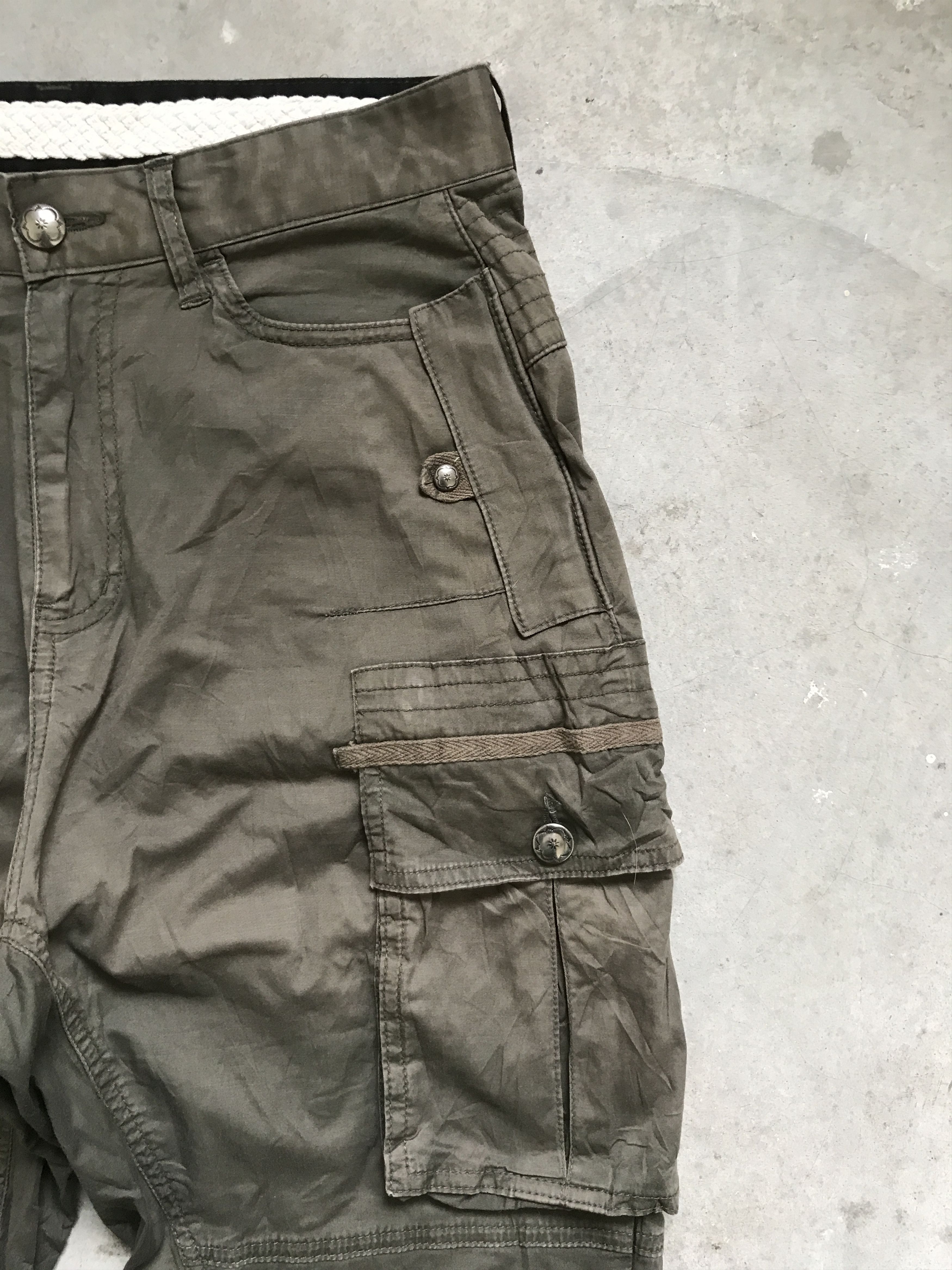 Japanese Brand CP95 PPFM Streetwear 8 Pockets Cargo Pant Size US 31 - 6 Thumbnail