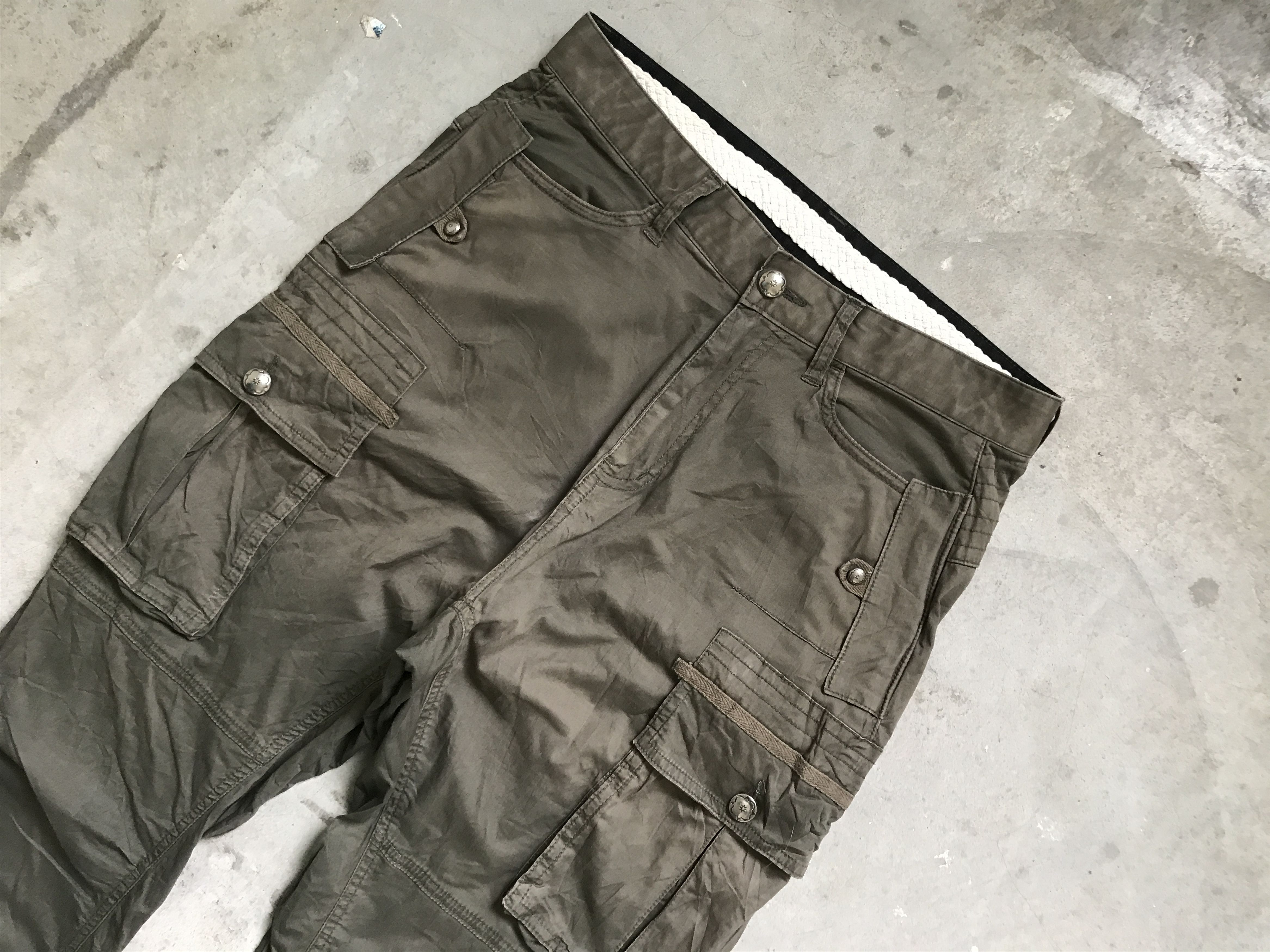 Japanese Brand CP95 PPFM Streetwear 8 Pockets Cargo Pant Size US 31 - 4 Thumbnail