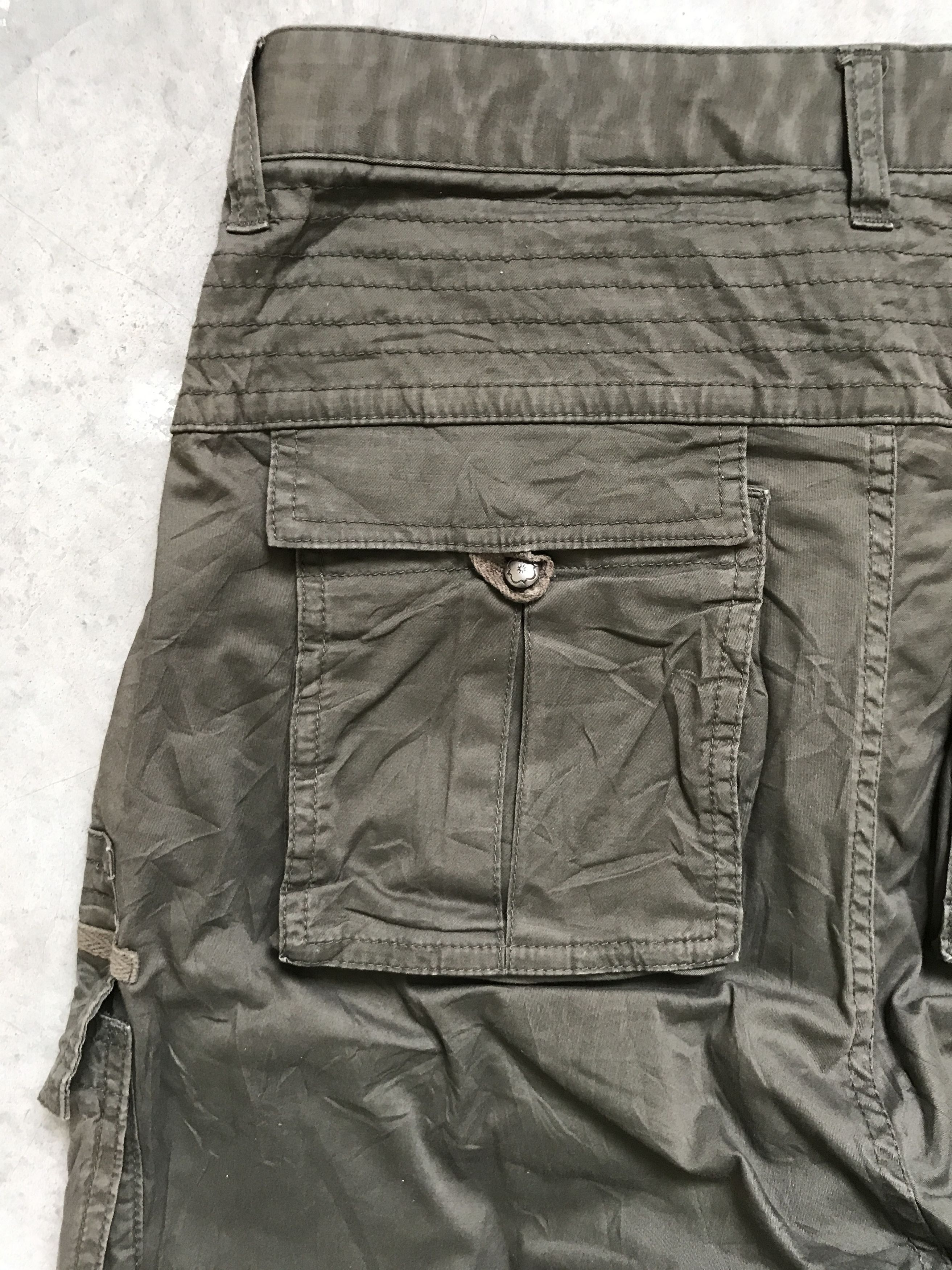 Japanese Brand CP95 PPFM Streetwear 8 Pockets Cargo Pant Size US 31 - 12 Thumbnail