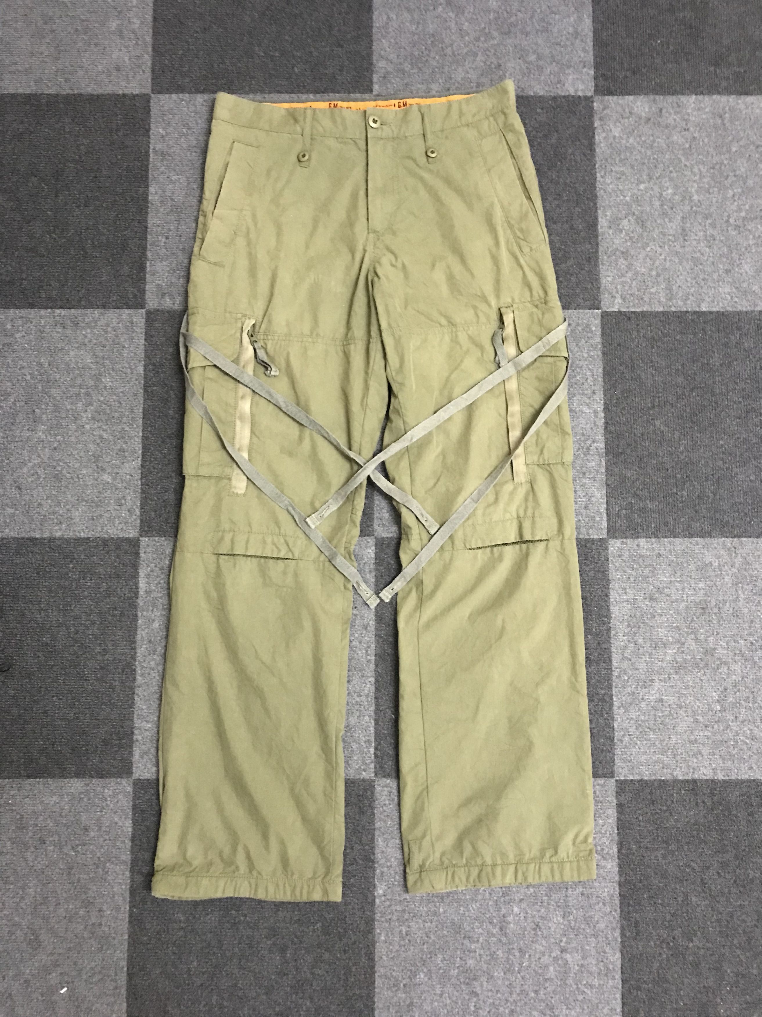 image of Cp283 Archival Ppfm Bondage Military Cargo Pant in Khakis, Men's (Size 31)