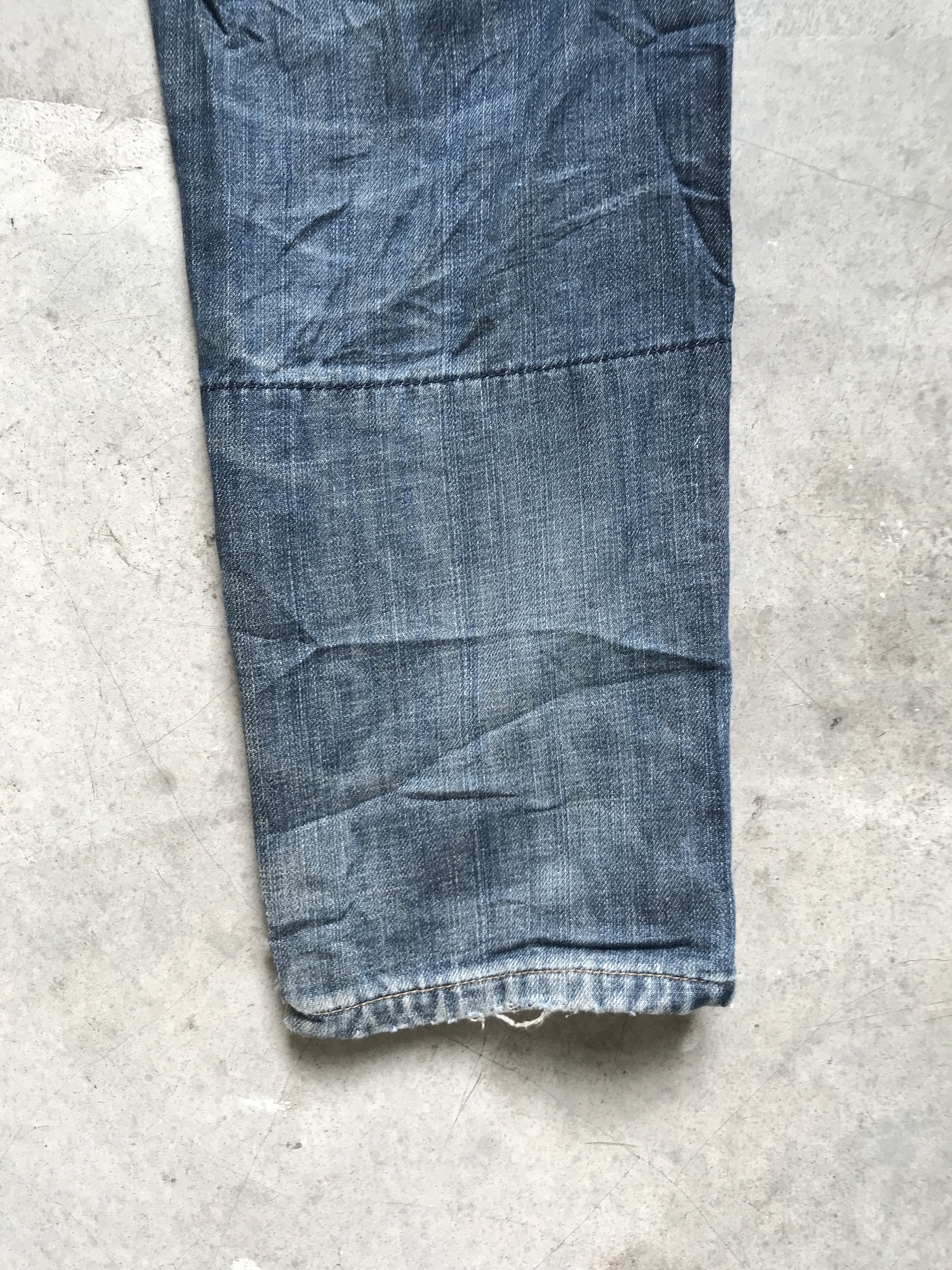 Japanese Brand × PPFM D43-PPFM Japan Cropped Distressed Denim Size US 30 / EU 46 - 13 Thumbnail