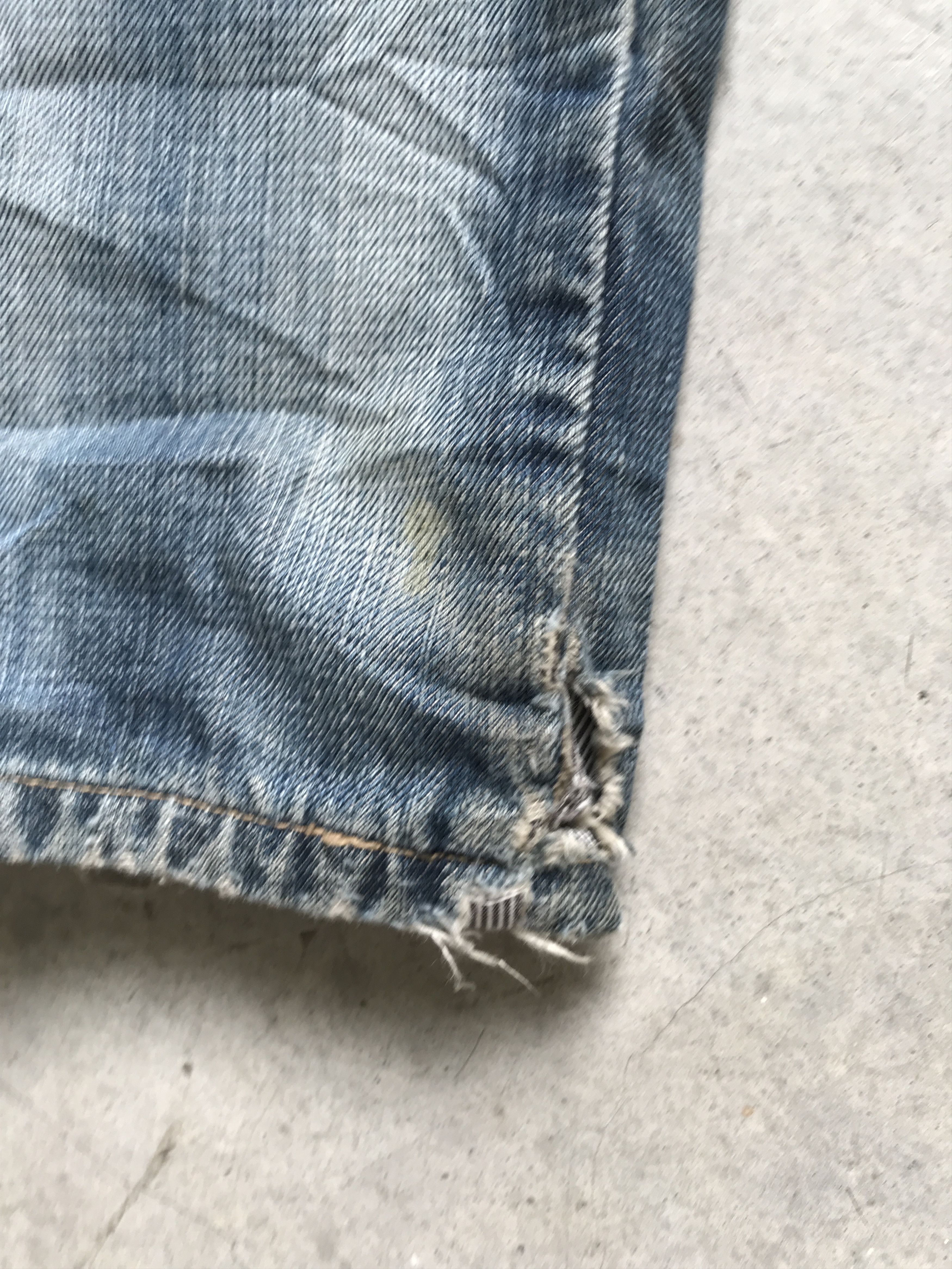 Japanese Brand × PPFM D43-PPFM Japan Cropped Distressed Denim Size US 30 / EU 46 - 6 Thumbnail