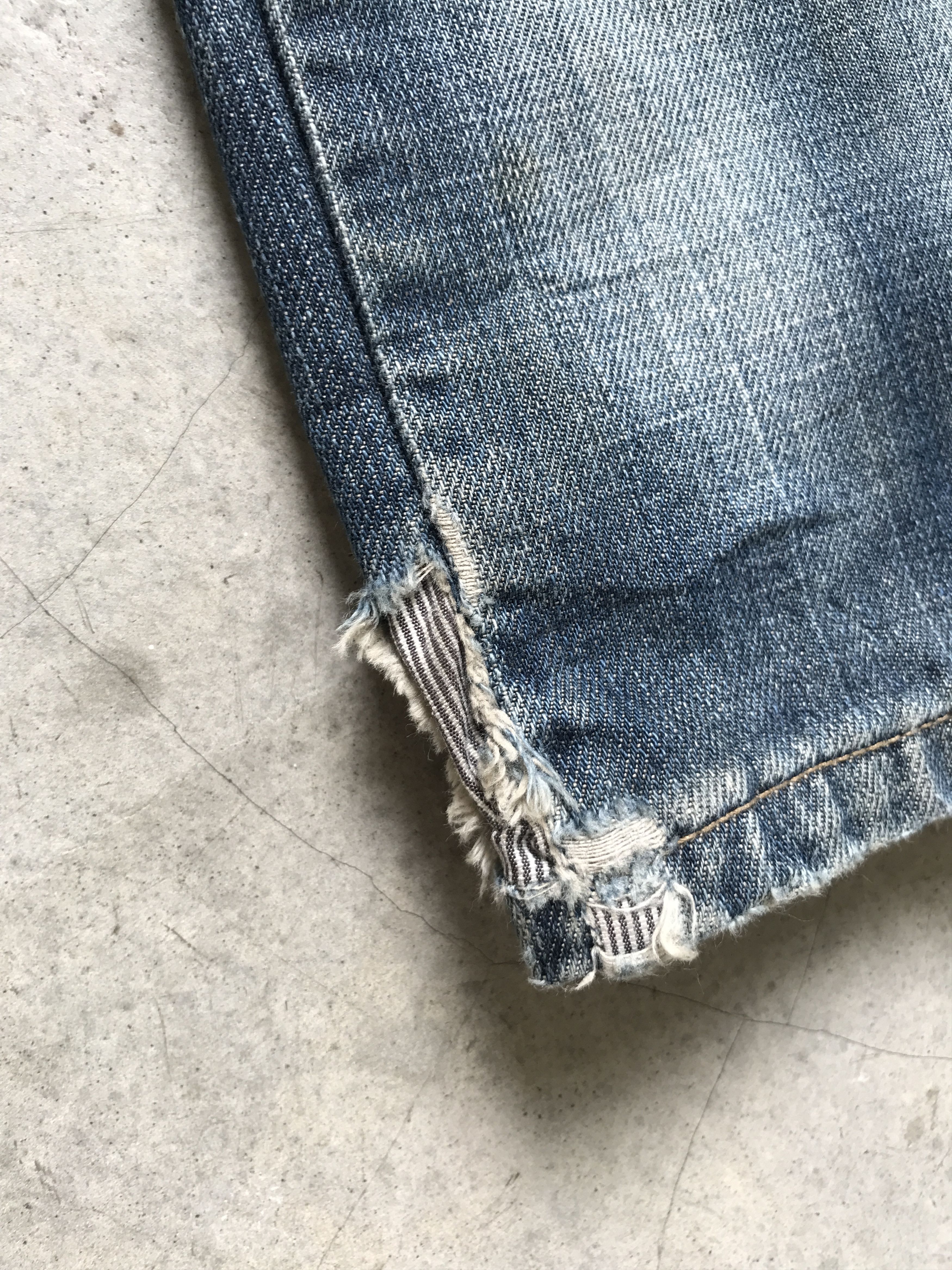 Japanese Brand × PPFM D43-PPFM Japan Cropped Distressed Denim Size US 30 / EU 46 - 5 Thumbnail