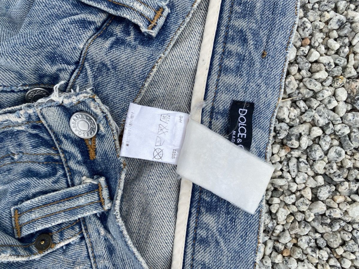 Dolce & Gabbana Vintage Dolce & Gabbana Distressed Jeans Size US 32 / EU 48 - 10 Thumbnail