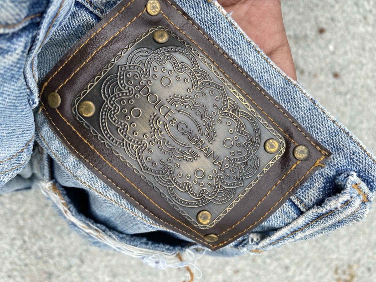 Dolce & Gabbana Vintage Dolce & Gabbana Distressed Jeans Size US 32 / EU 48 - 6 Thumbnail