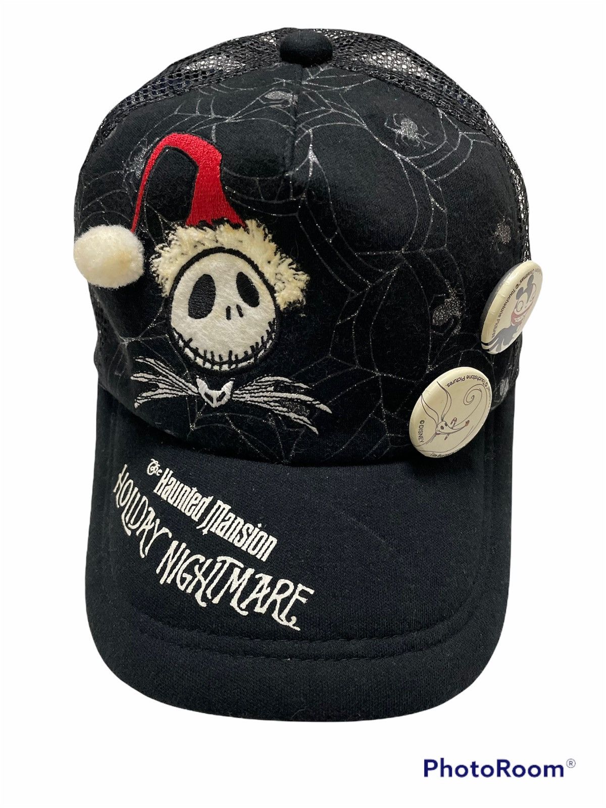 Vintage Trucker Hat Movie The Haunted Mansion Holiday Nightmare Size ONE SIZE - 1 Thumbnail