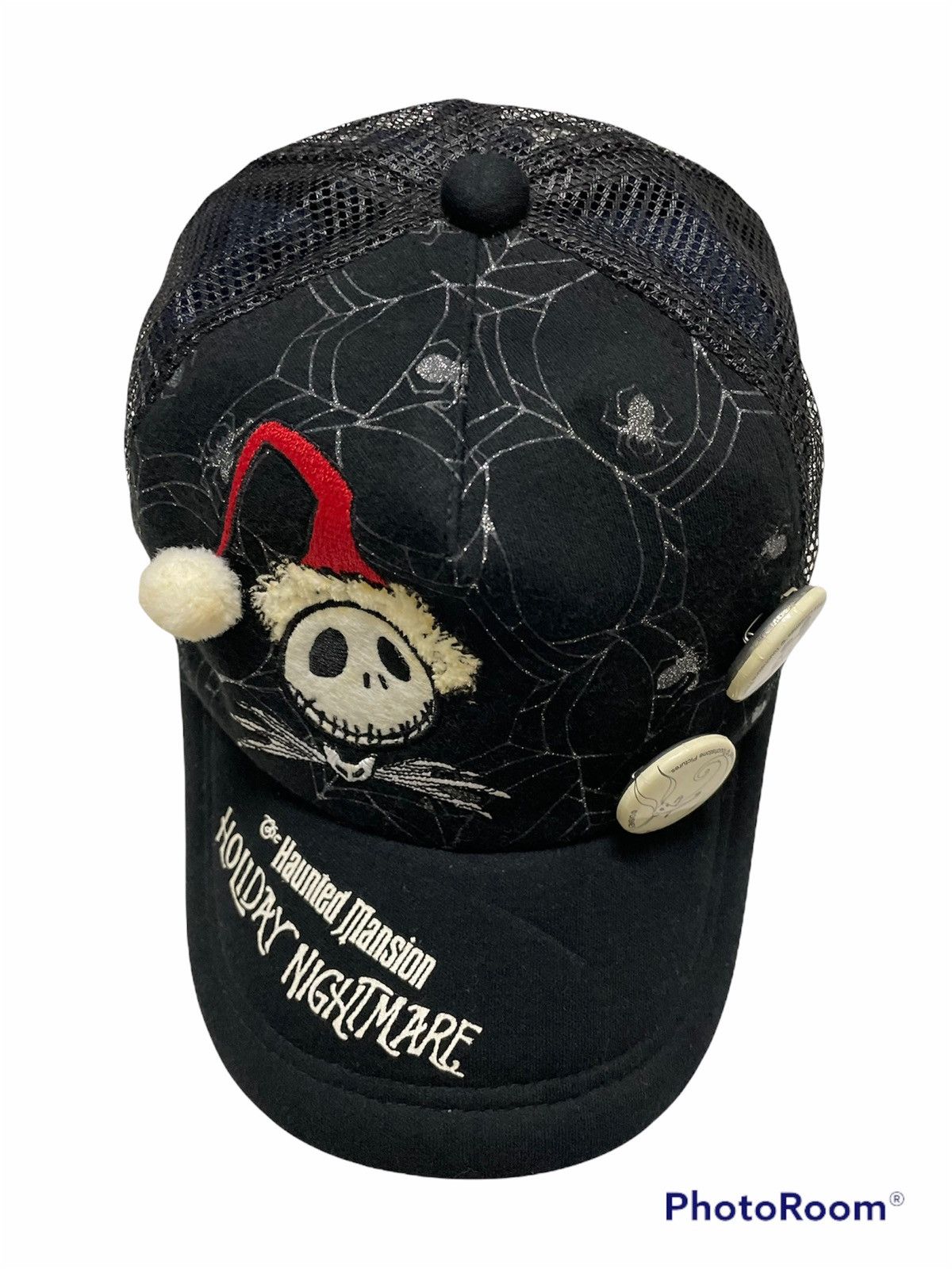 Vintage Trucker Hat Movie The Haunted Mansion Holiday Nightmare Size ONE SIZE - 2 Thumbnail
