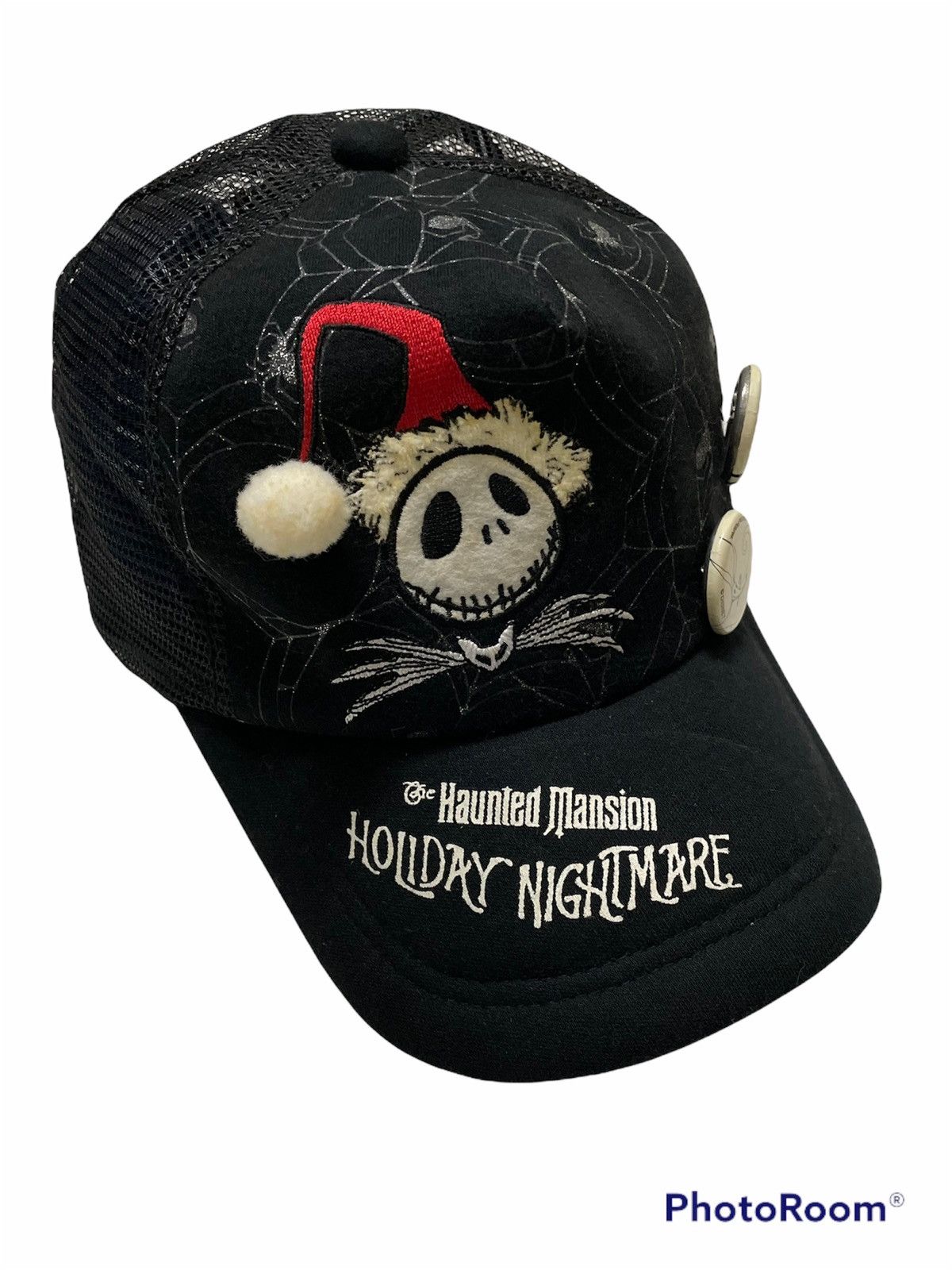 Vintage Trucker Hat Movie The Haunted Mansion Holiday Nightmare Size ONE SIZE - 5 Thumbnail
