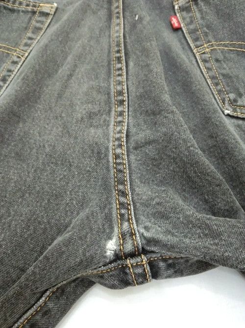Levi's × Vintage Vintage Levis 501 Straight Leg Distressed Jeans 38x30 Size US 38 / EU 54 - 5 Thumbnail