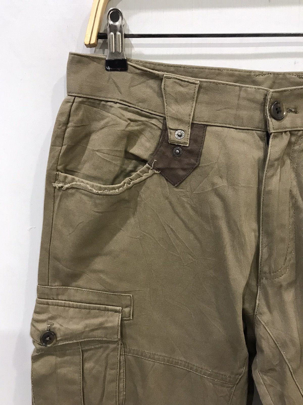PPFM × Seditionaries PPFM Japan Streetwear Dope ANARCHYDENIM Series Cargo Pant Size US 31 - 5 Thumbnail