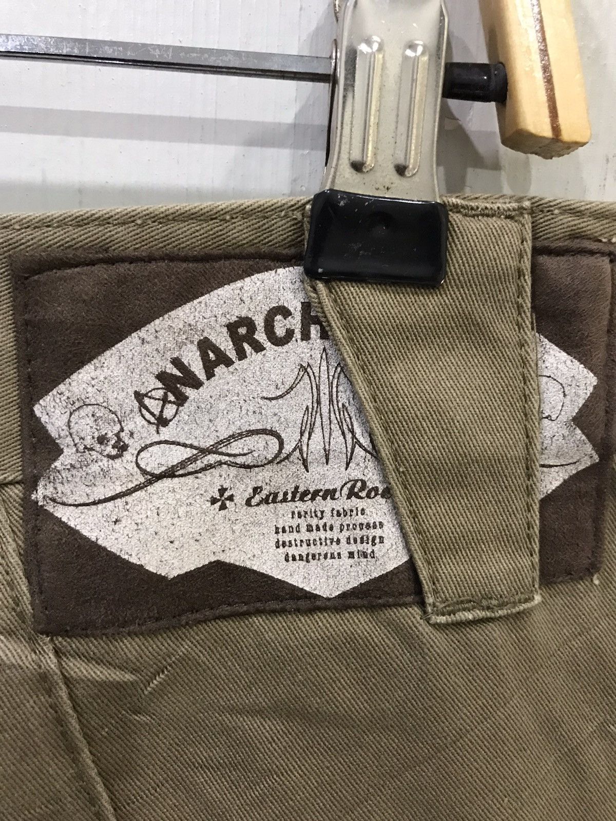 PPFM × Seditionaries PPFM Japan Streetwear Dope ANARCHYDENIM Series Cargo Pant Size US 31 - 11 Thumbnail