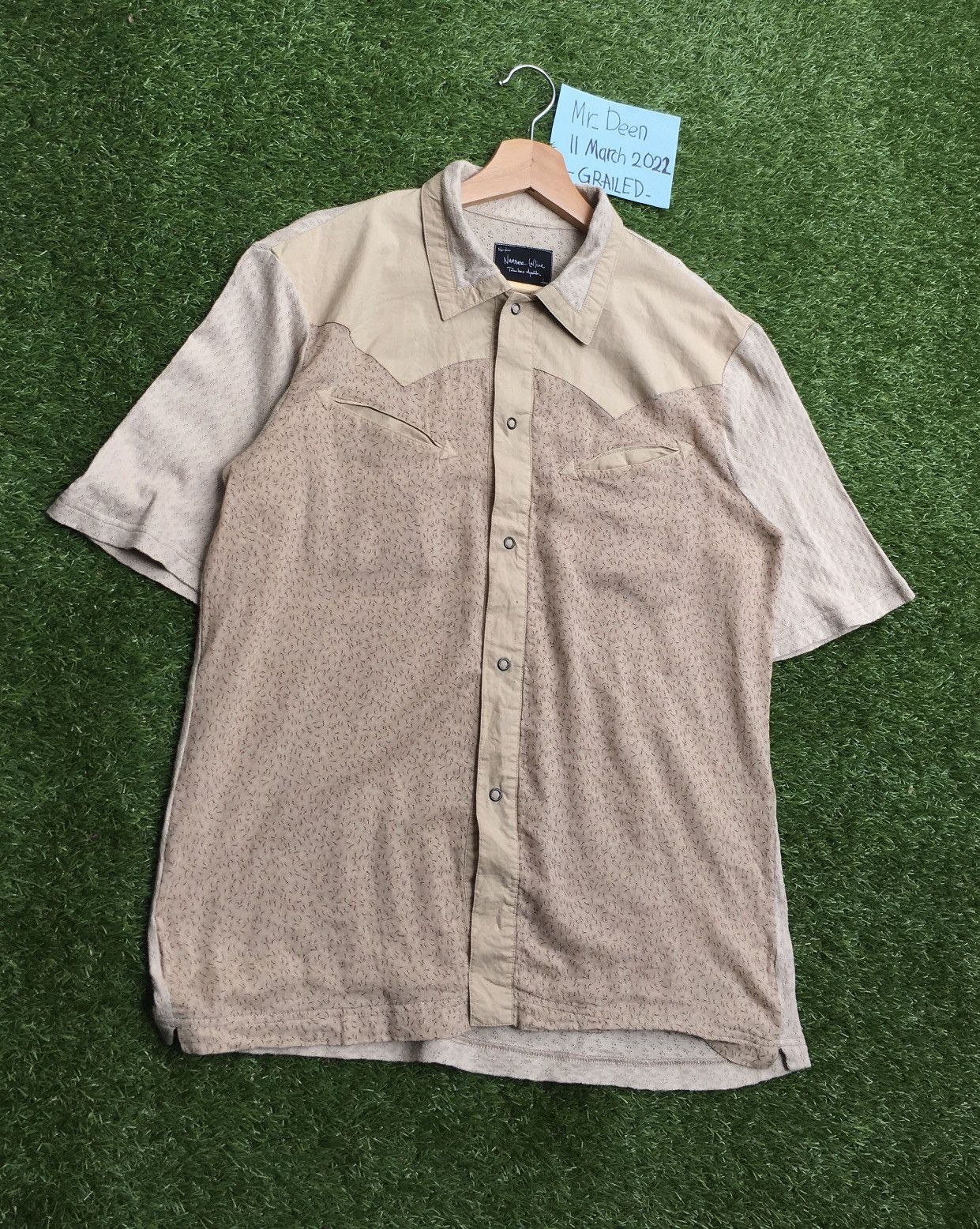 Number (N)ine SS04 RARE! Number Nine Western Snap Button Ups Size US M / EU 48-50 / 2 - 2 Thumbnail
