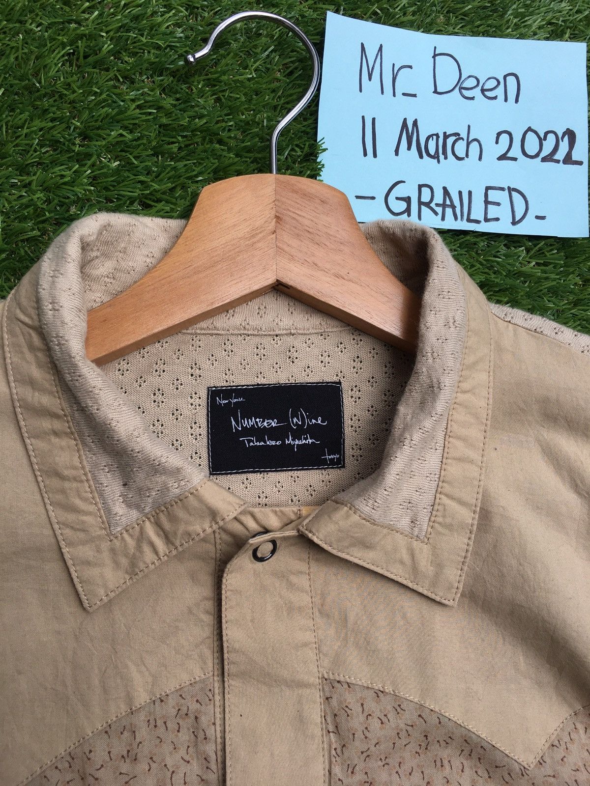 Number (N)ine SS04 RARE! Number Nine Western Snap Button Ups Size US M / EU 48-50 / 2 - 8 Thumbnail