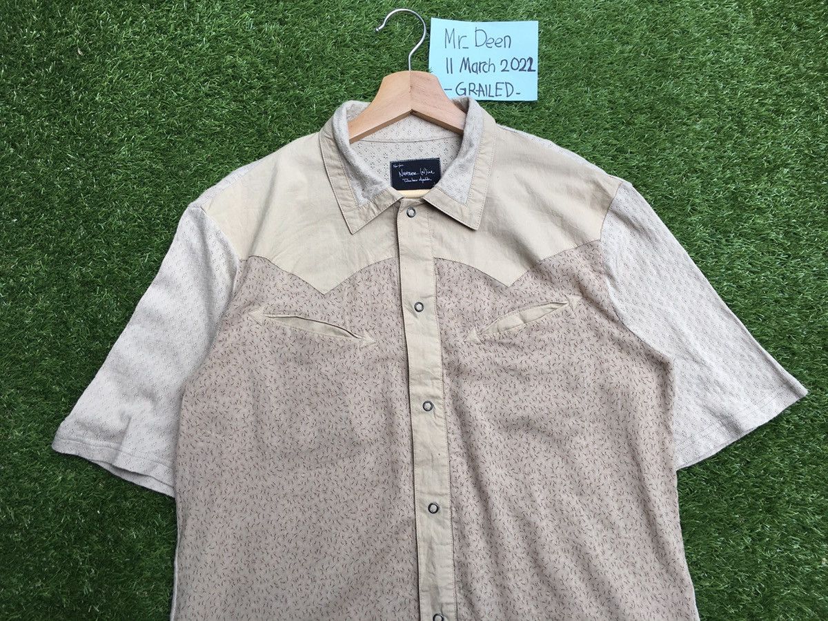 Number (N)ine SS04 RARE! Number Nine Western Snap Button Ups Size US M / EU 48-50 / 2 - 5 Thumbnail