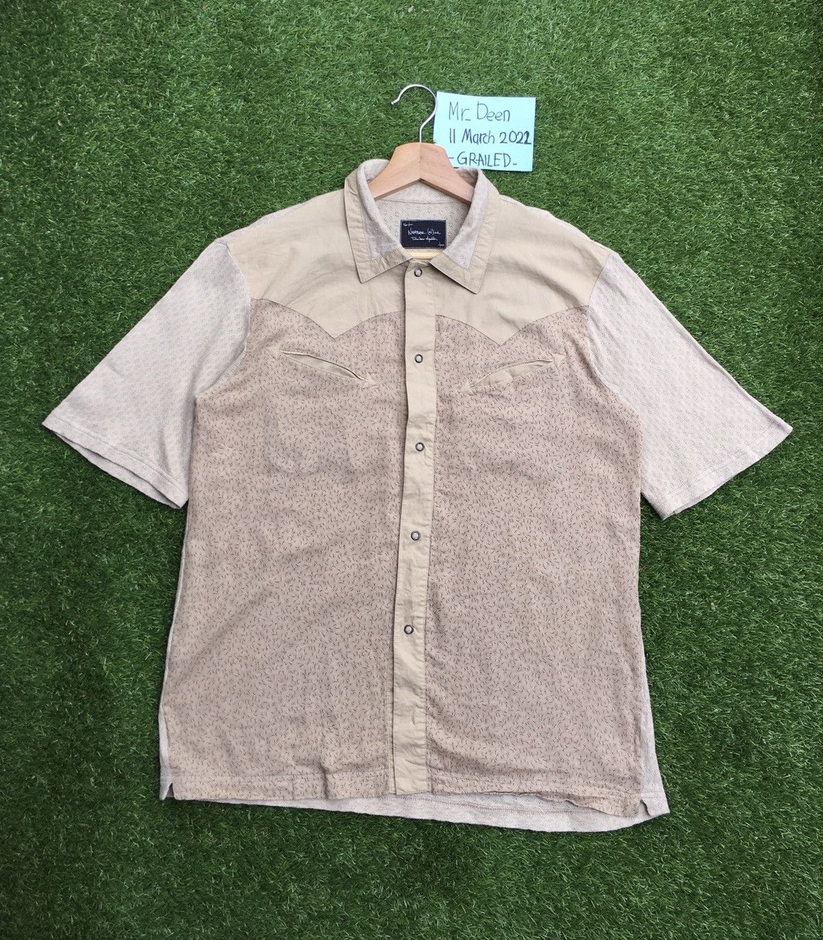 Number (N)ine SS04 RARE! Number Nine Western Snap Button Ups Size US M / EU 48-50 / 2 - 1 Thumbnail