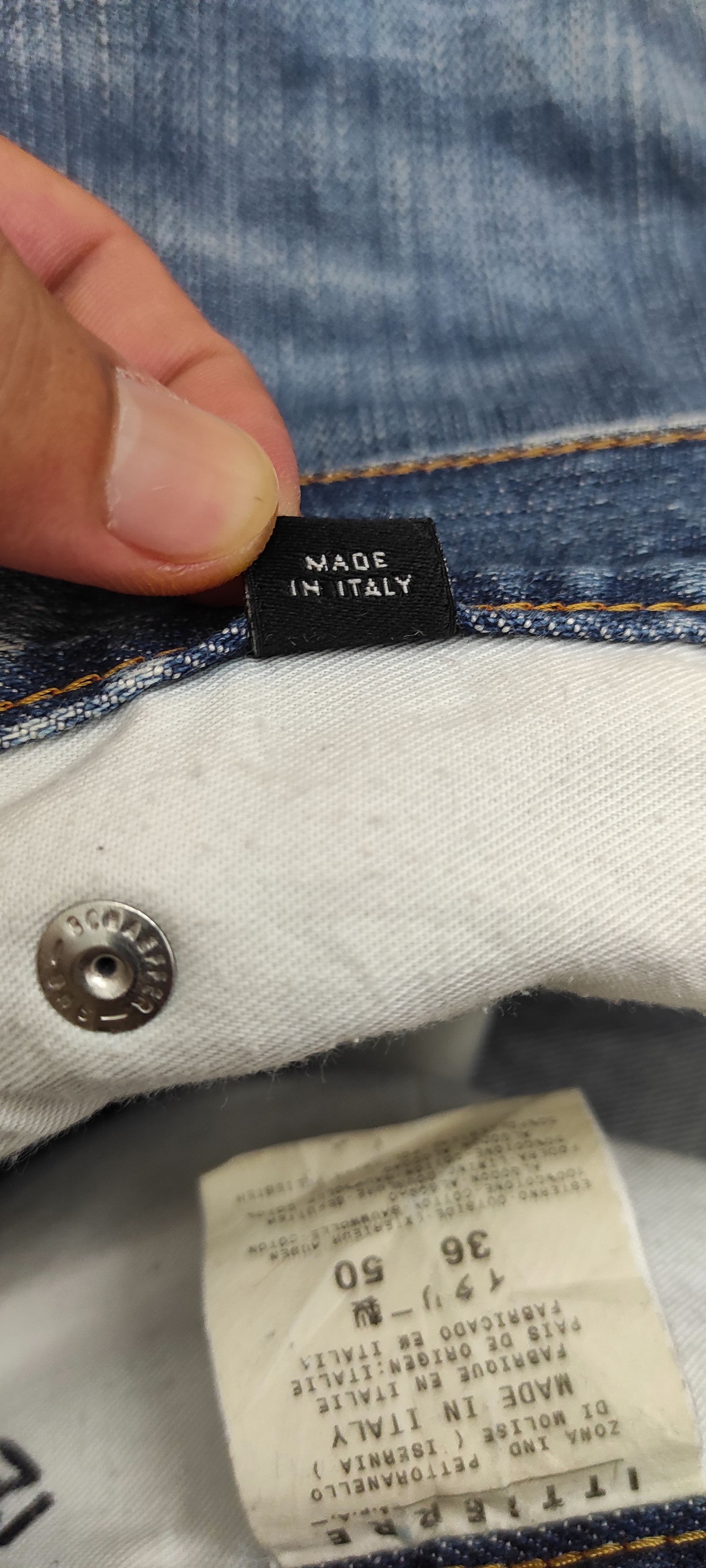 Dolce & Gabbana Archive FW2003 Dolce Gabbana gradient button jeans Size US 32 / EU 48 - 14 Thumbnail