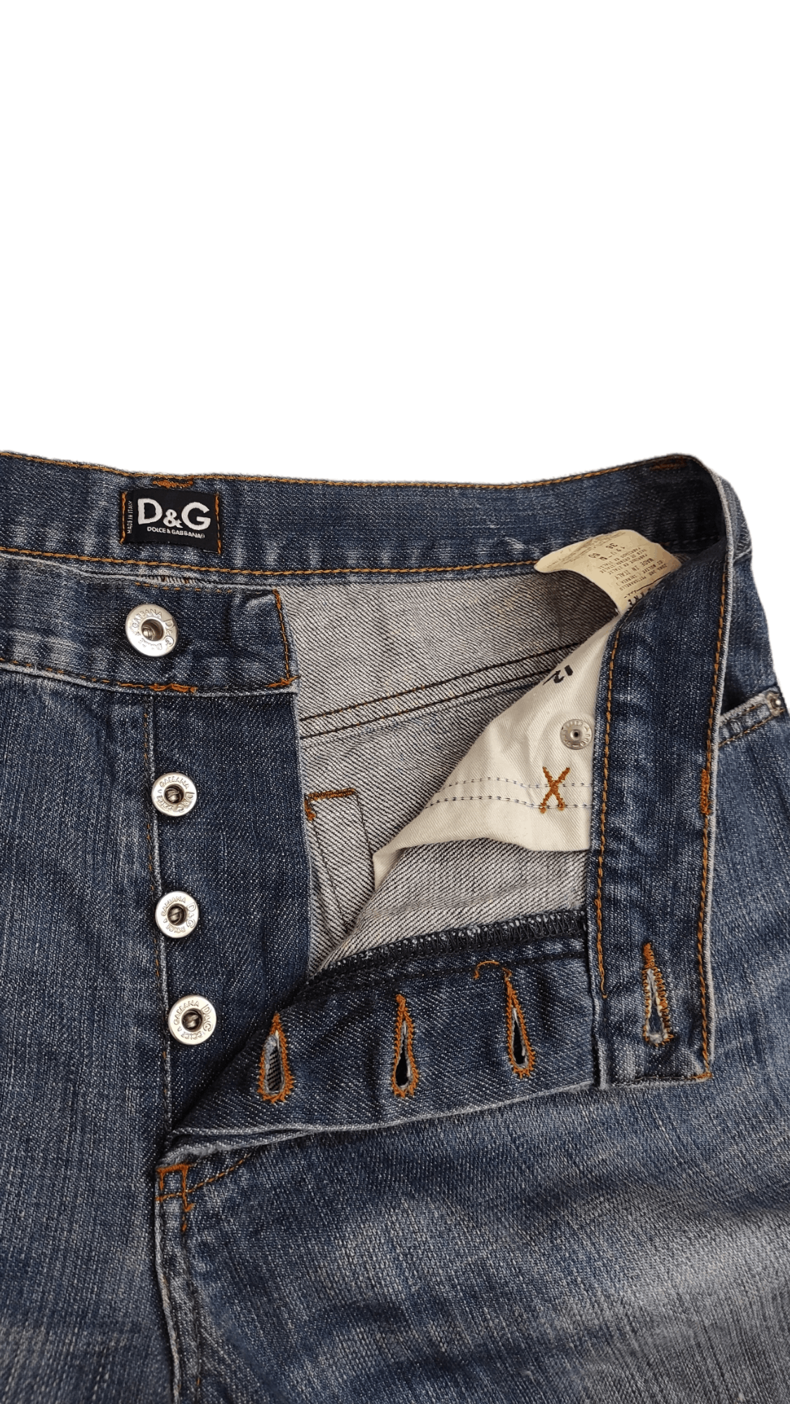 Dolce & Gabbana Archive FW2003 Dolce Gabbana gradient button jeans Size US 32 / EU 48 - 5 Thumbnail