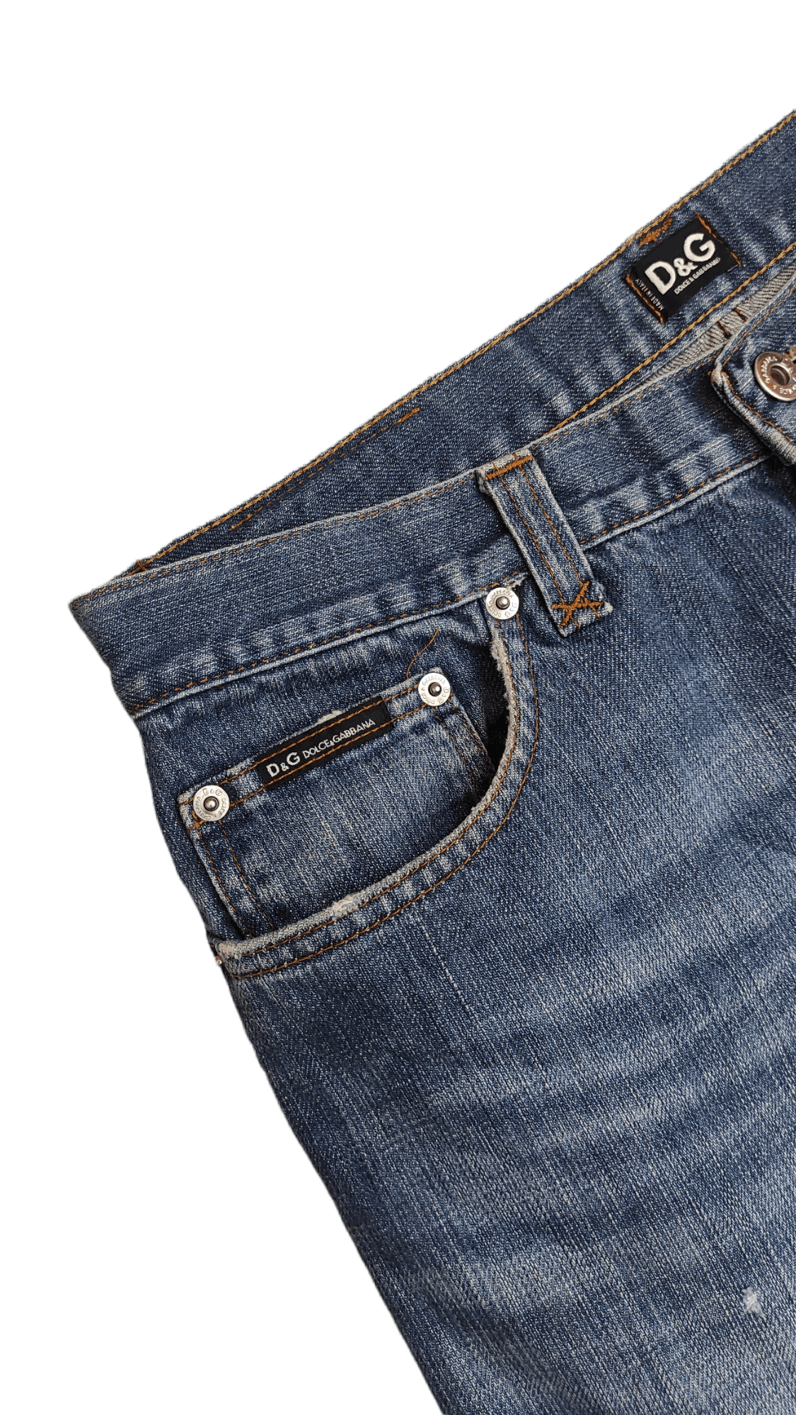 Dolce & Gabbana Archive FW2003 Dolce Gabbana gradient button jeans Size US 32 / EU 48 - 10 Thumbnail