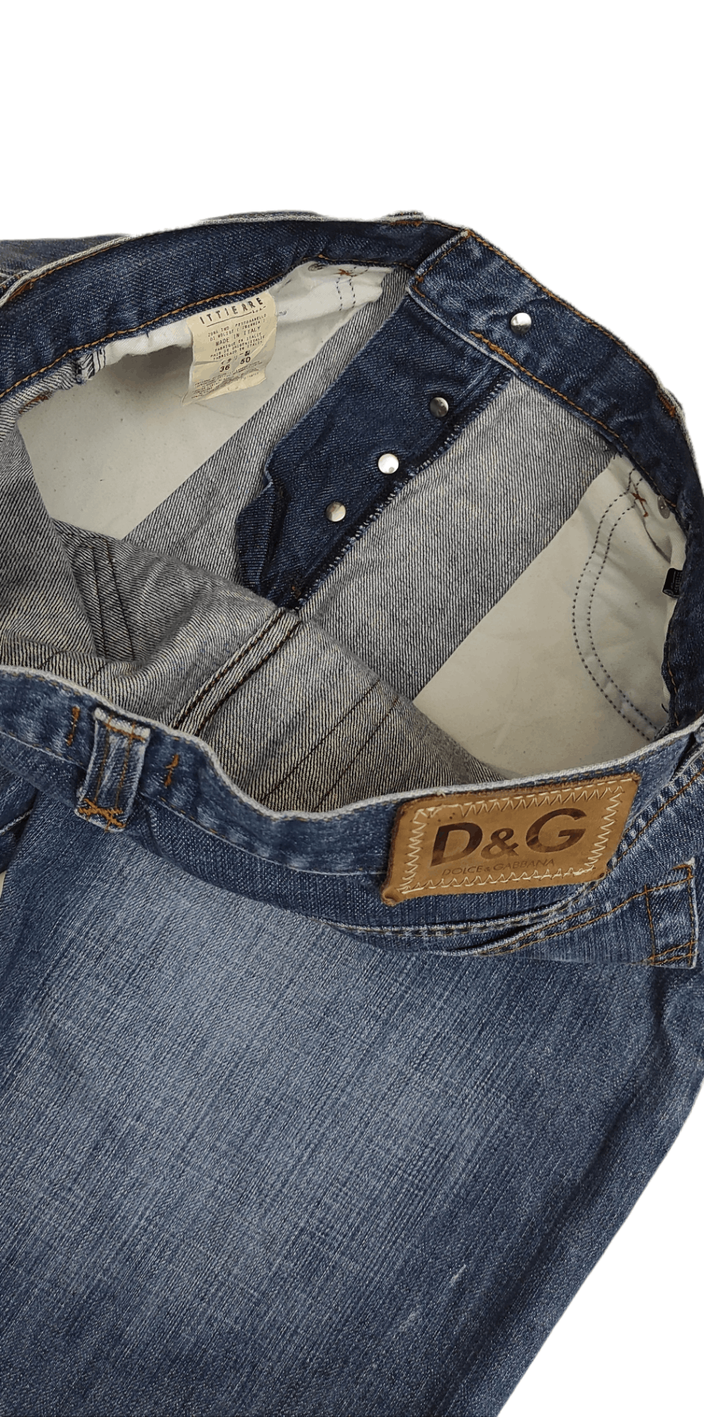 Dolce & Gabbana Archive FW2003 Dolce Gabbana gradient button jeans Size US 32 / EU 48 - 11 Thumbnail