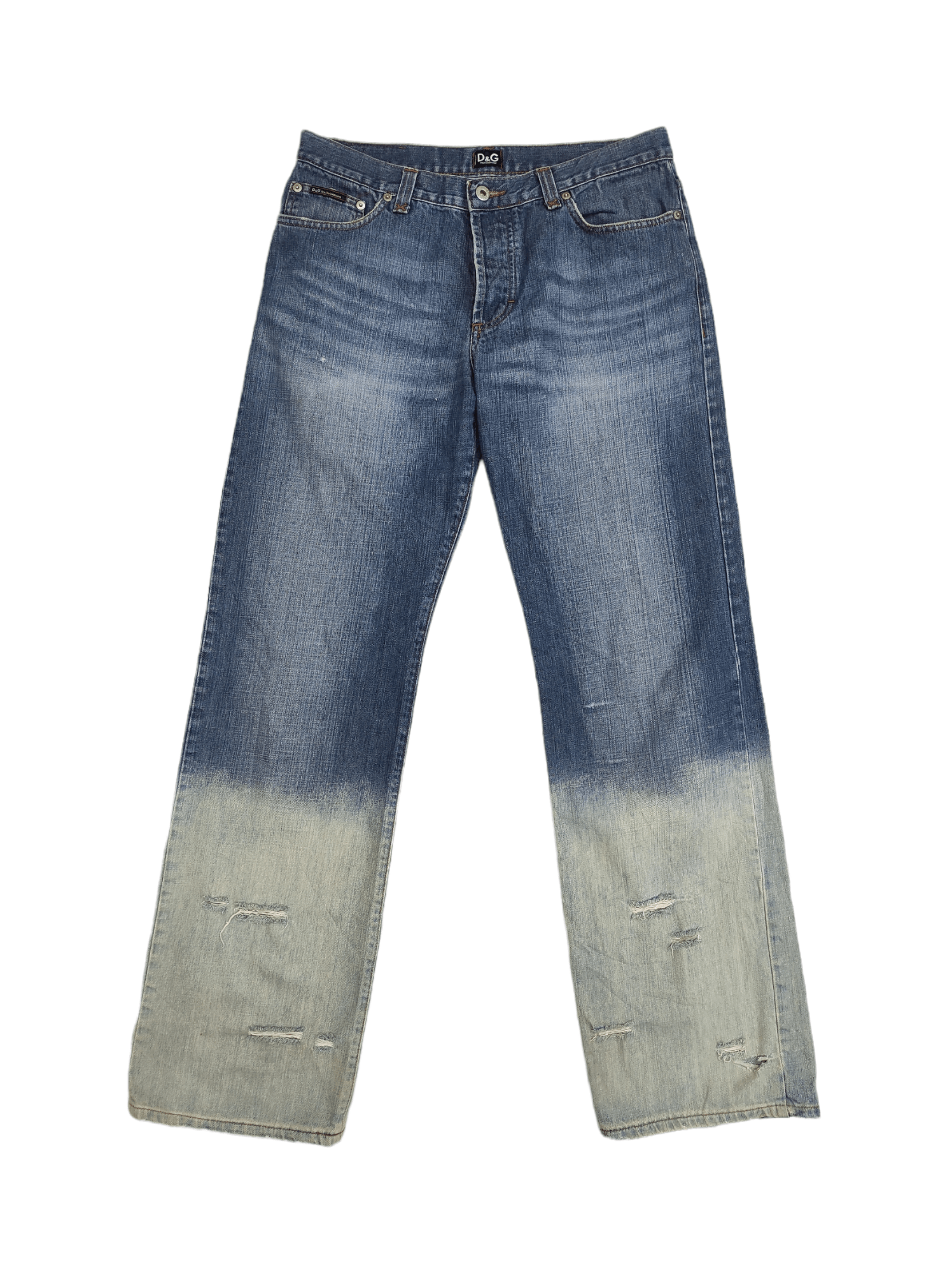 Dolce & Gabbana Archive FW2003 Dolce Gabbana gradient button jeans Size US 32 / EU 48 - 1 Thumbnail