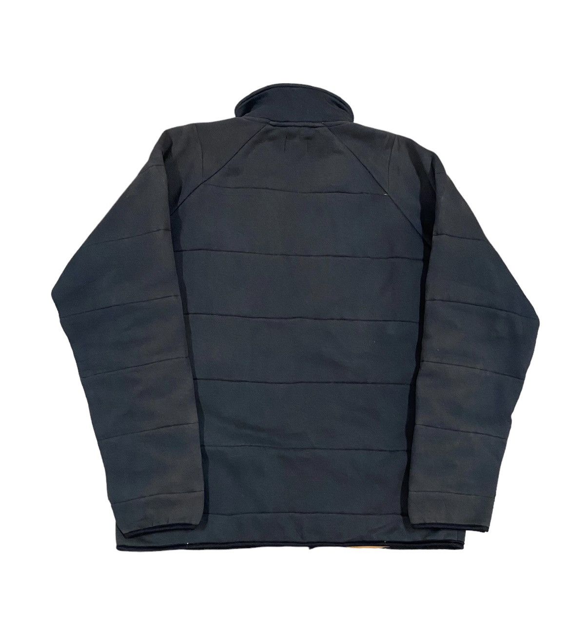 Stussy Vtg🔥90’s Stussy Quilted Sweater Black Sunfaded Zipper Ideal Size US XL / EU 56 / 4 - 2 Thumbnail
