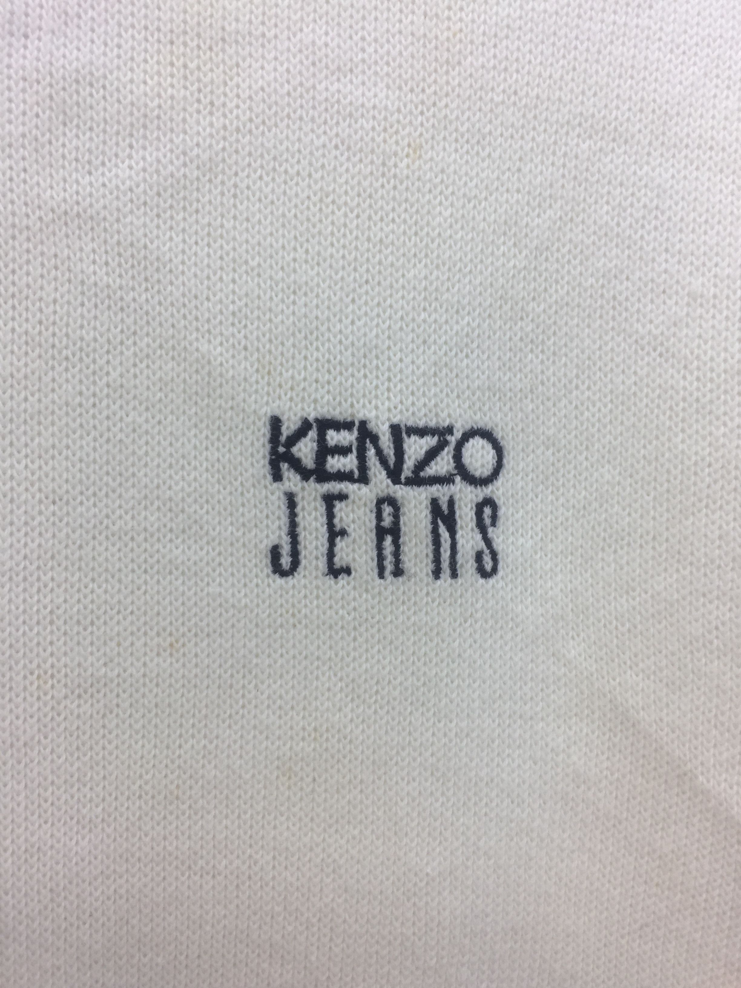 Kenzo KENZO JEANS SPELL OUT SWEATSHIRT MADE IN JAPAN Size US M / EU 48-50 / 2 - 4 Thumbnail