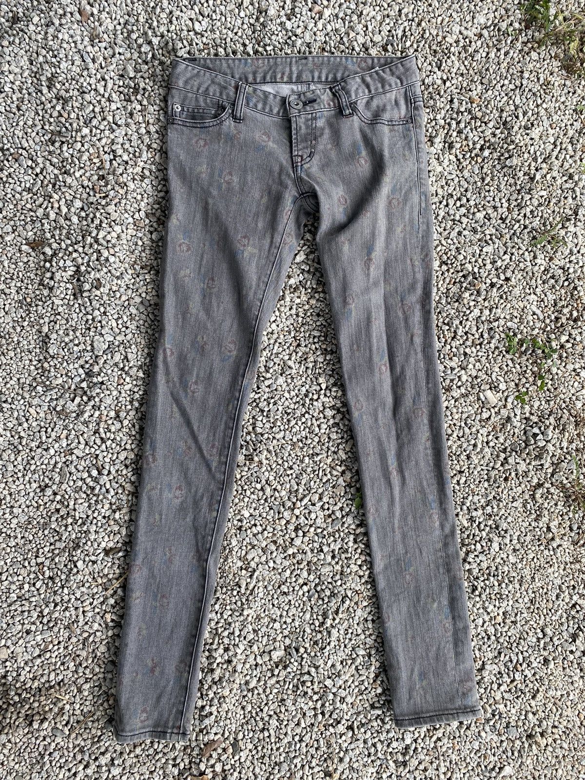 MOUSSY Moussy Jeans Overprint Size 30" / US 8 / IT 44 - 1 Thumbnail