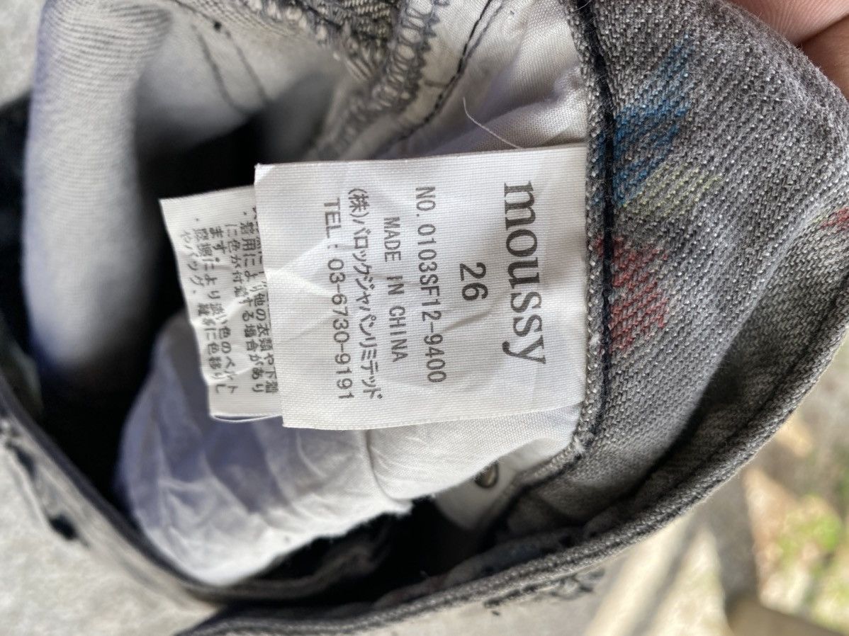 MOUSSY Moussy Jeans Overprint Size 30" / US 8 / IT 44 - 10 Thumbnail