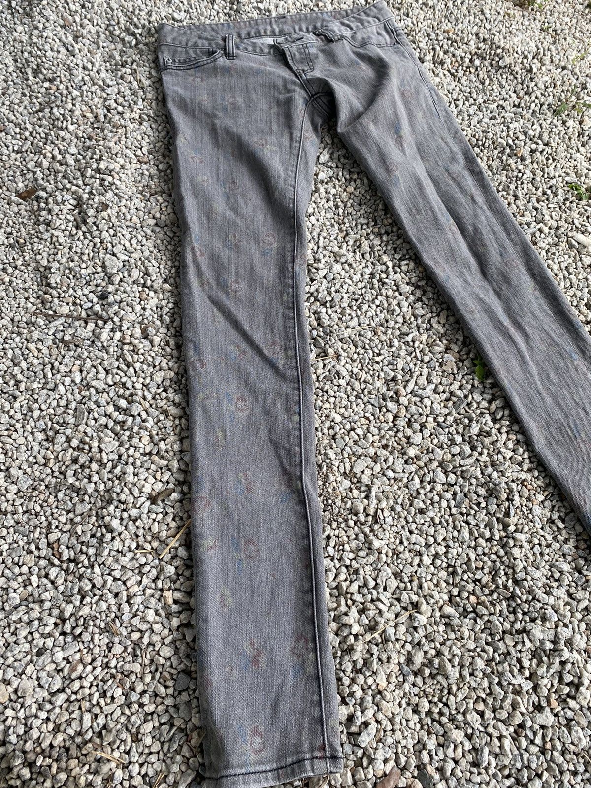 MOUSSY Moussy Jeans Overprint Size 30" / US 8 / IT 44 - 2 Thumbnail
