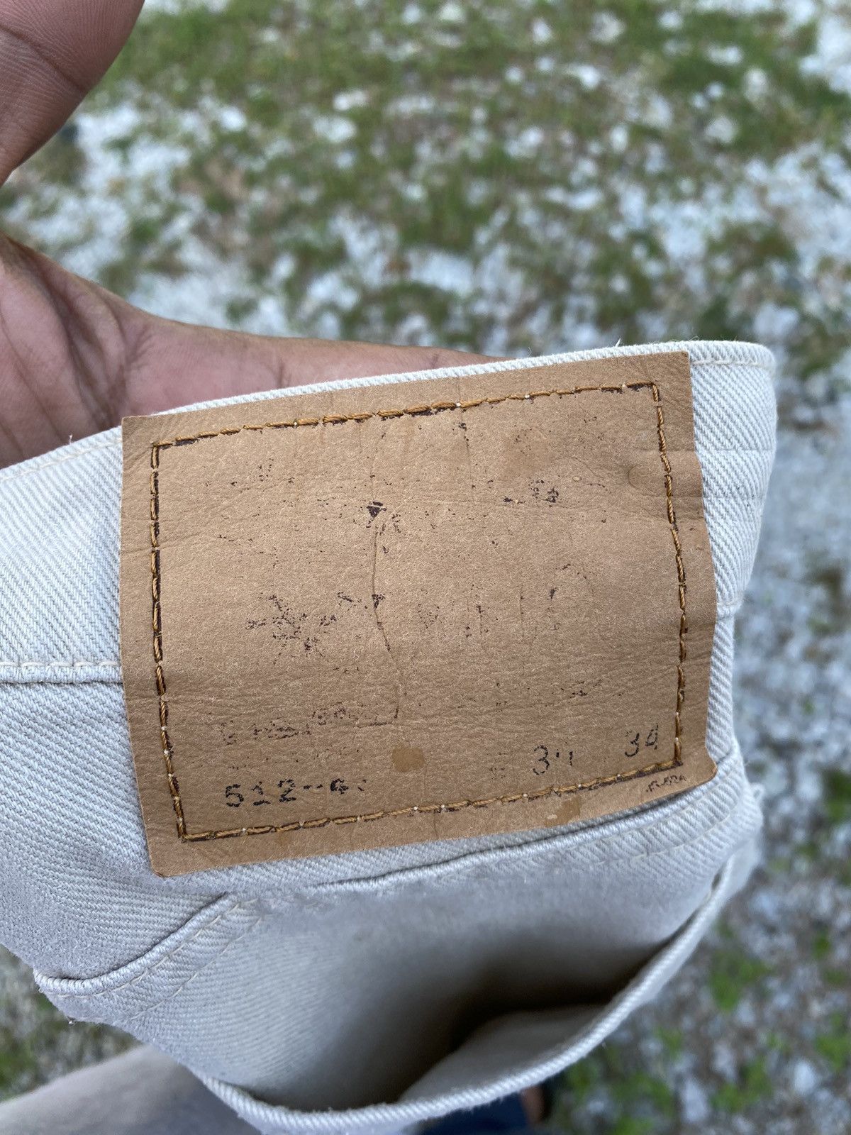 Levi's × Vintage Vintage Levis 512-42 Button J22 Size US 30 / EU 46 - 4 Thumbnail