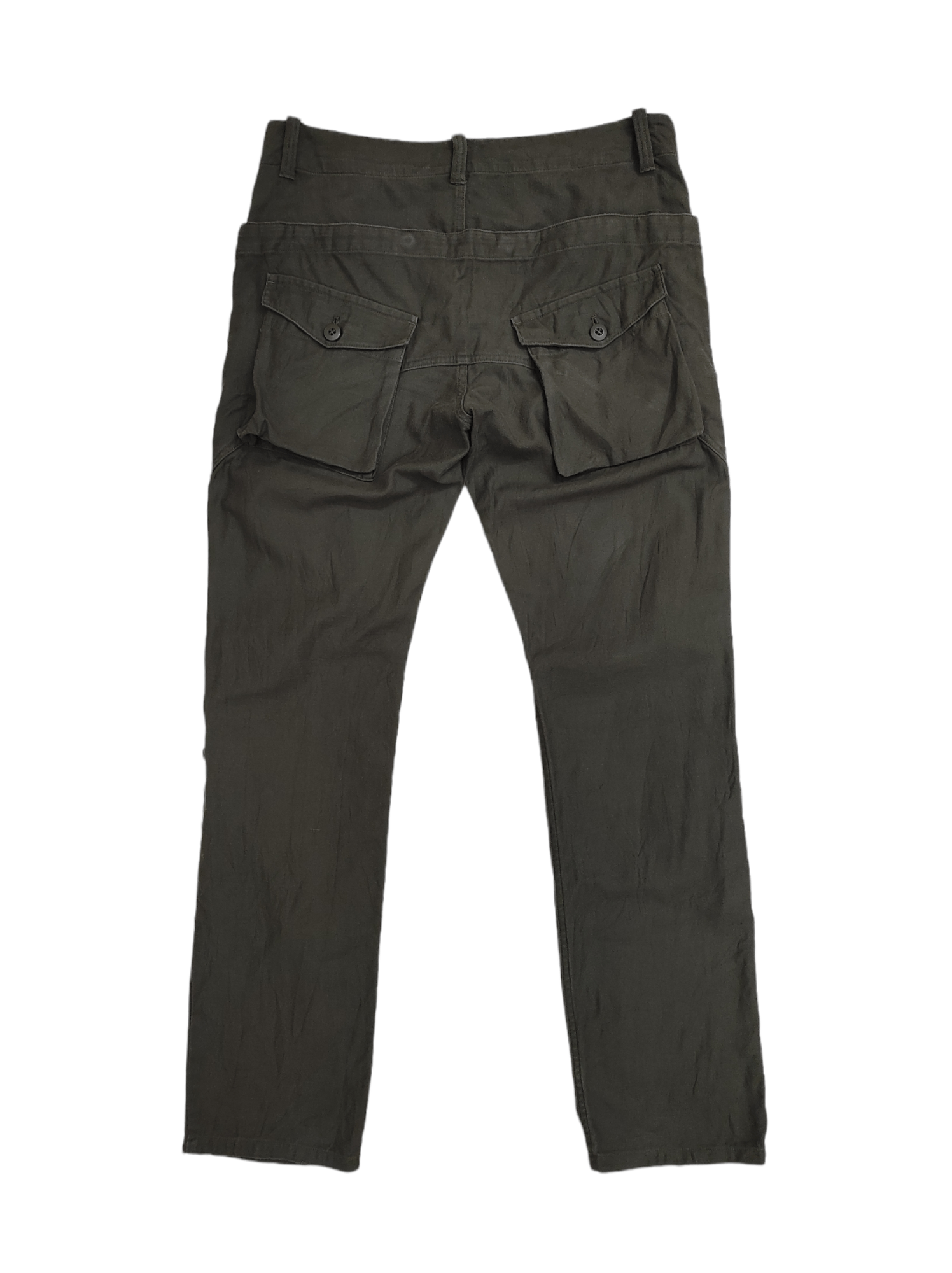 Final Home × Issey Miyake × Japanese Brand Archive FINAL HOME utility tactical moleskin trousers Size US 32 / EU 48 - 2 Thumbnail