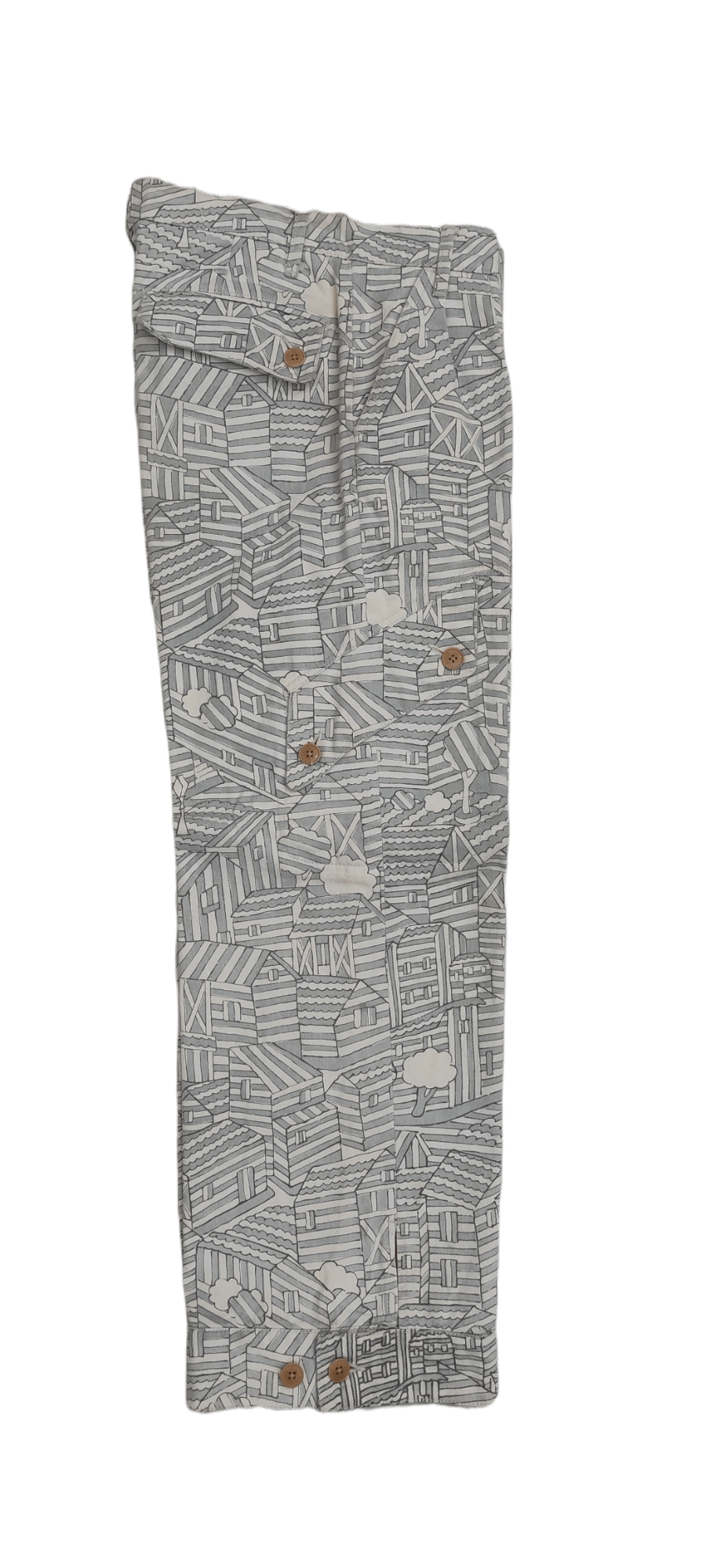 Ne-Net NE Net pocket cargo abstract print with ankle button pants Size US 30 / EU 46 - 14 Thumbnail