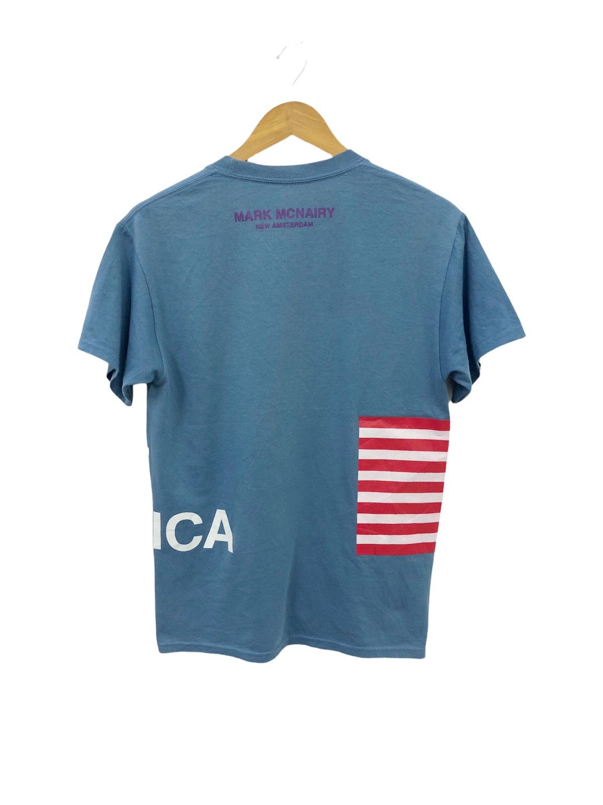 Mark McNairy Mark Mcnairy New Amsterdam x Hanes USA flag Printed tee Size US S / EU 44-46 / 1 - 9 Thumbnail