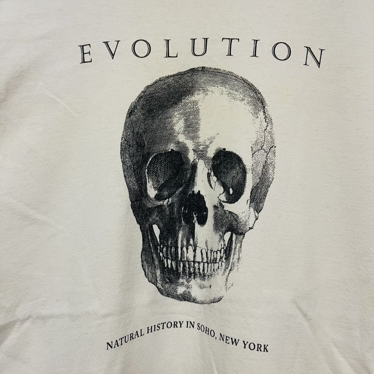 Vintage Vintage 90s Natural History “ Evolution T-Shirt Size US L / EU 52-54 / 3 - 4 Thumbnail