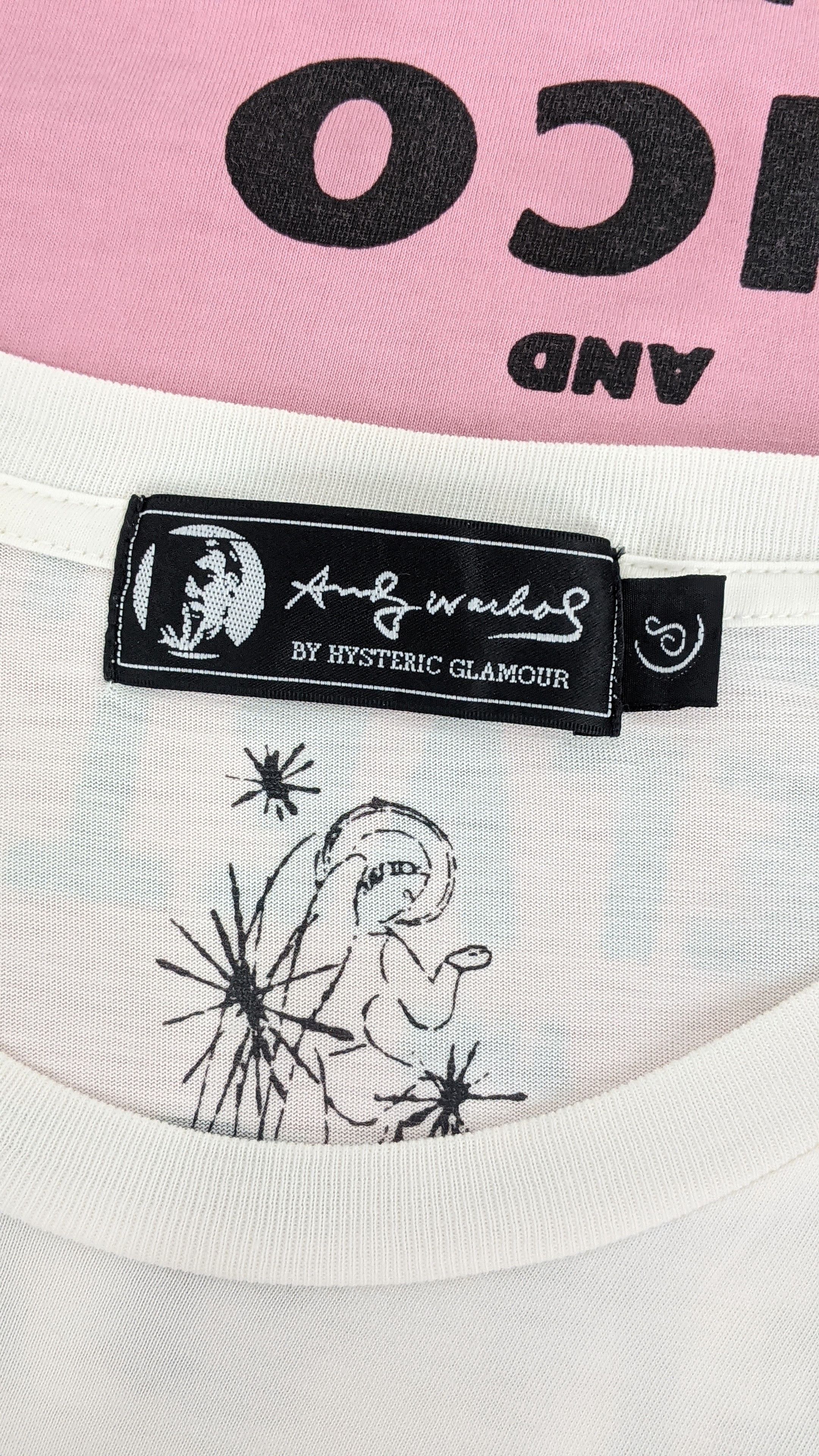 Andy Warhol × Hysteric Glamour Hysteric Glamour Andy Warhol Velvet Underground shirt Size US S / EU 44-46 / 1 - 4 Thumbnail
