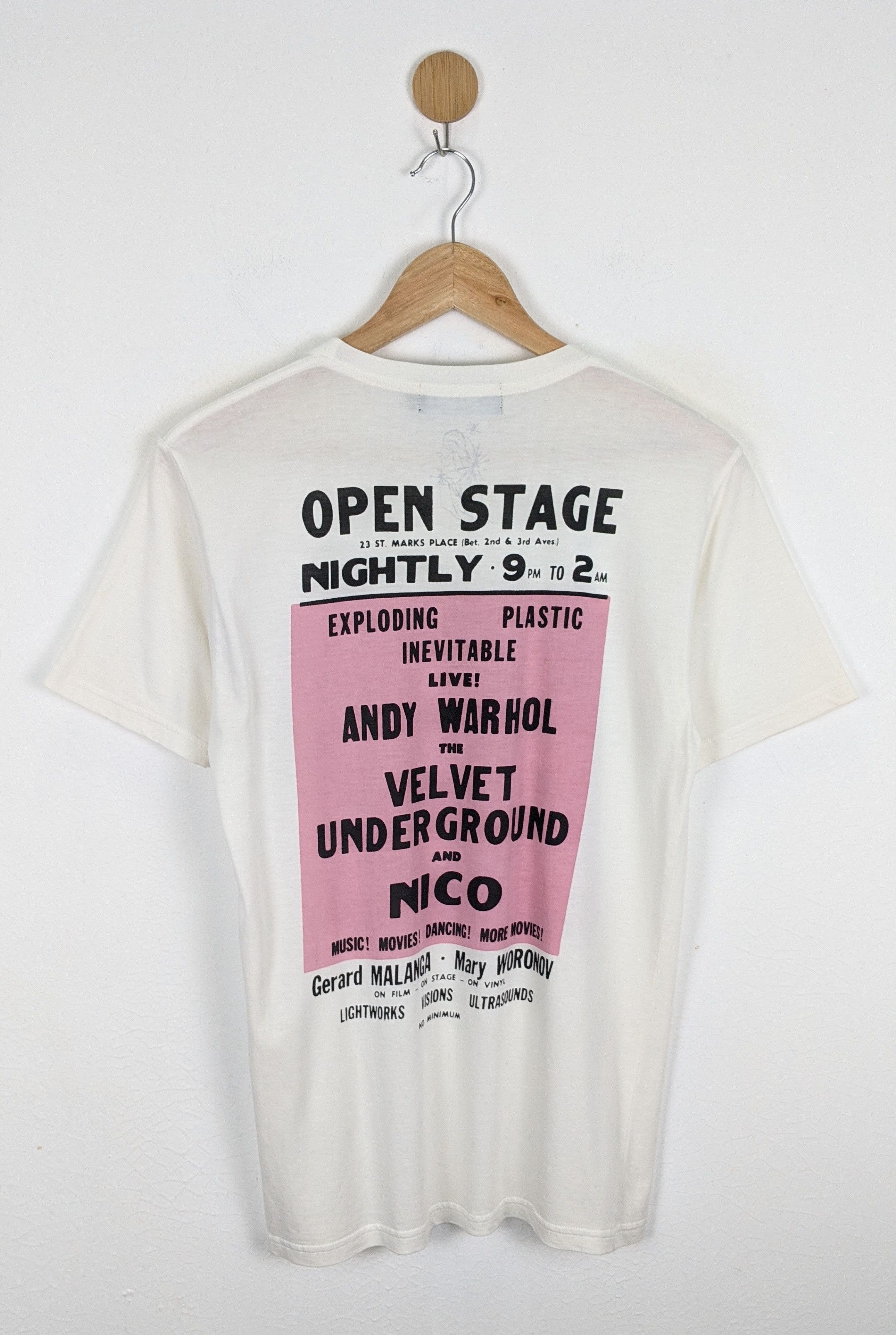 Andy Warhol × Hysteric Glamour Hysteric Glamour Andy Warhol Velvet Underground shirt Size US S / EU 44-46 / 1 - 2 Thumbnail