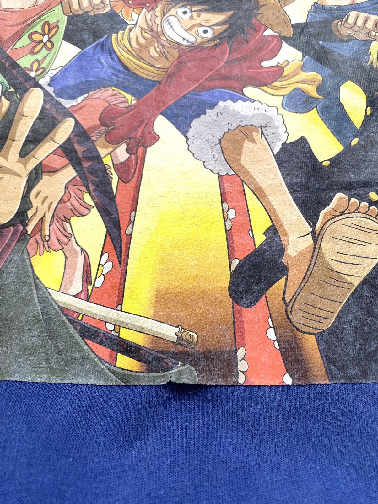 Japanese Brand One Piece Anime T Shirt Vintage Style Anima Size US M / EU 48-50 / 2 - 9 Thumbnail