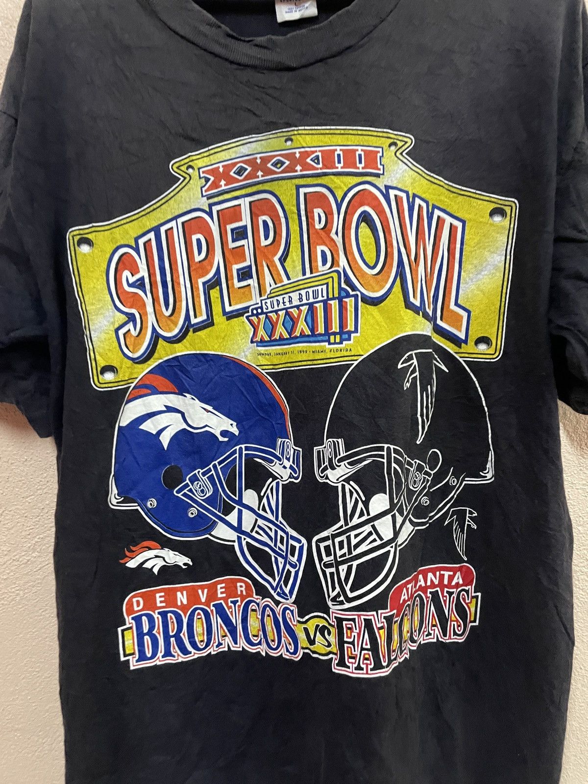NFL Vintage NFL Super Bowl Xxx T-Shirt Raptees big logo size L Size US L / EU 52-54 / 3 - 1 Thumbnail