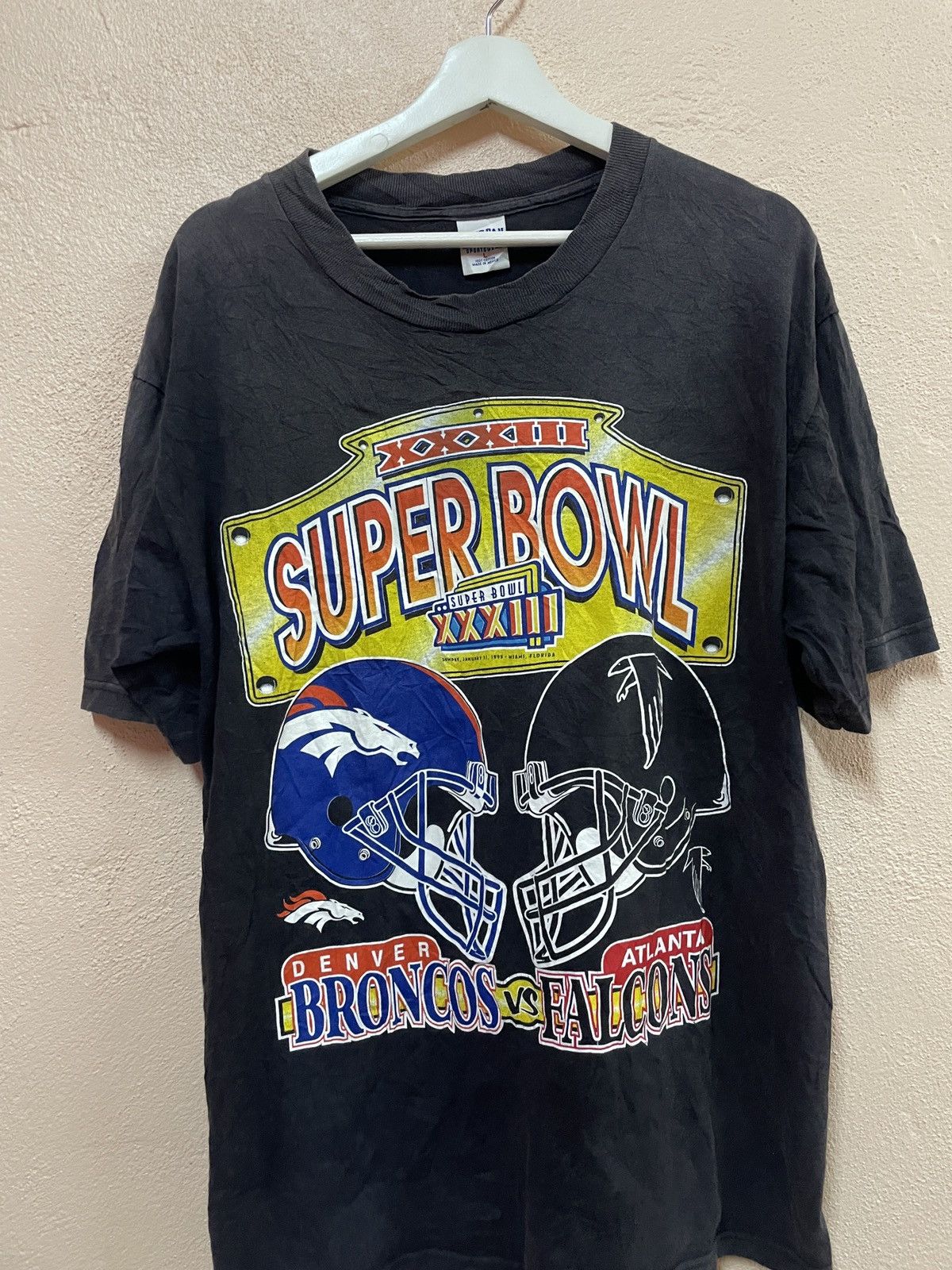 NFL Vintage NFL Super Bowl Xxx T-Shirt Raptees big logo size L Size US L / EU 52-54 / 3 - 3 Thumbnail