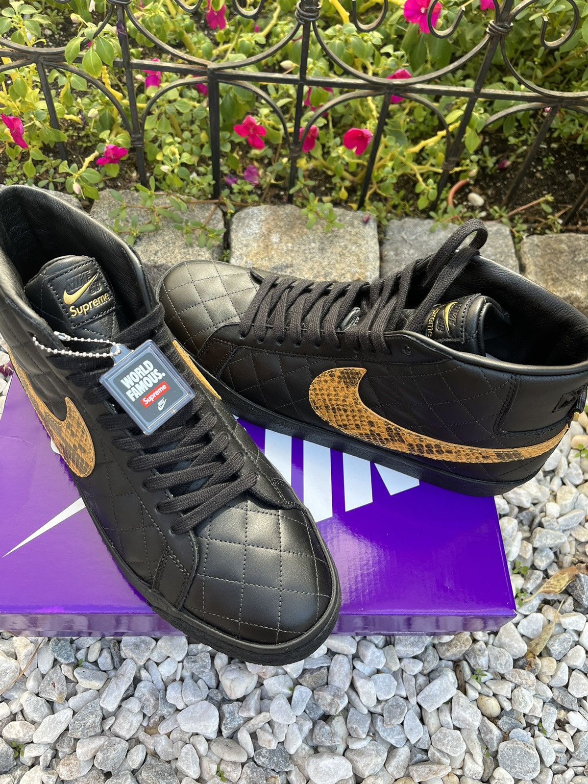 Nike Supreme Blazer Sb Black | Grailed