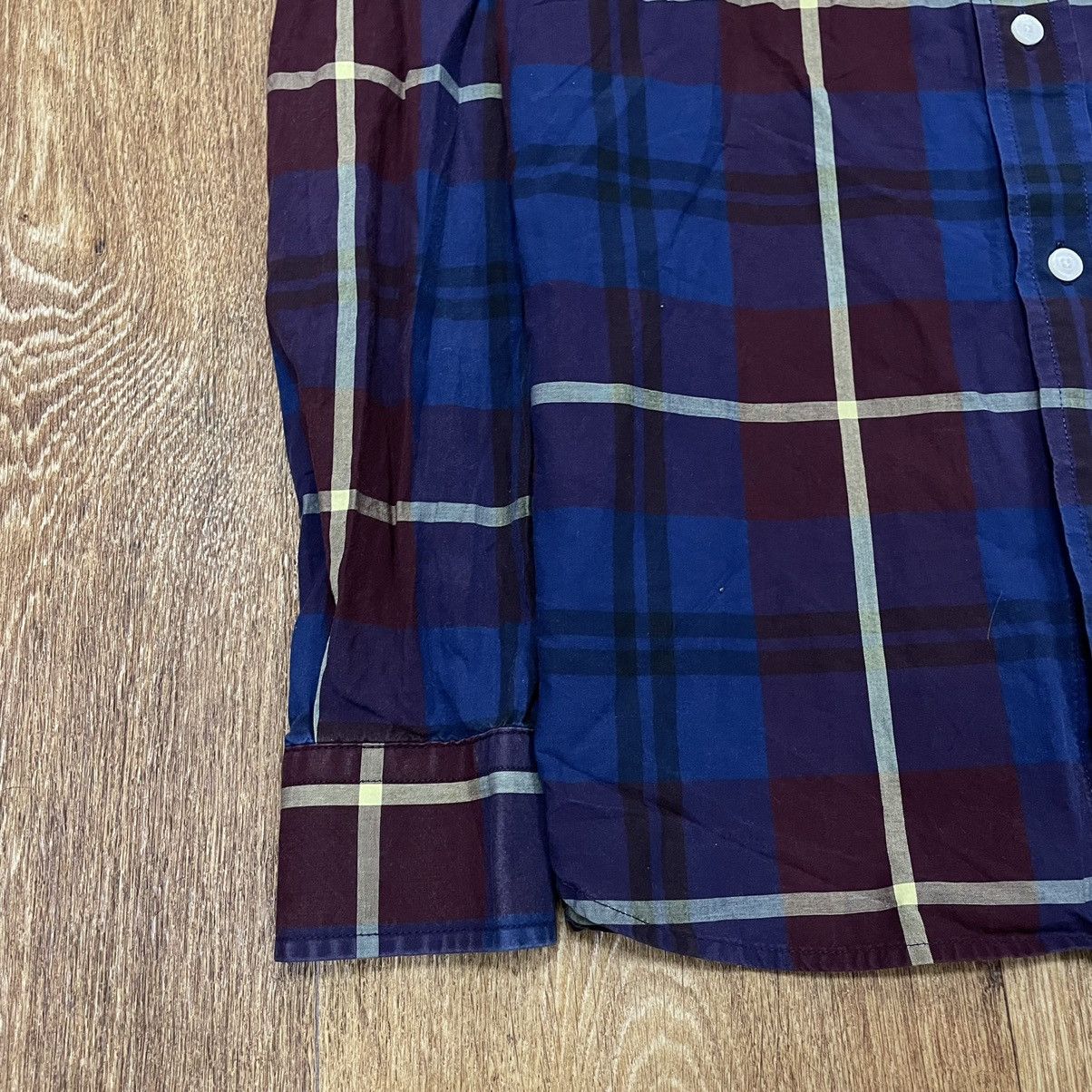 Vintage Vintage Y2K Fred Perry Plaid Shirt Preppy Indie Cropped M Size US M / EU 48-50 / 2 - 3 Thumbnail