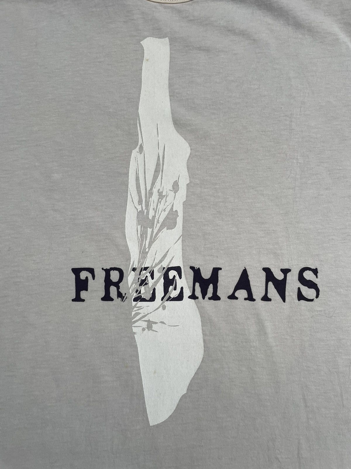 Designer × Freeman × Japanese Brand Quadro Freemans Tshirt Size US M / EU 48-50 / 2 - 12 Thumbnail