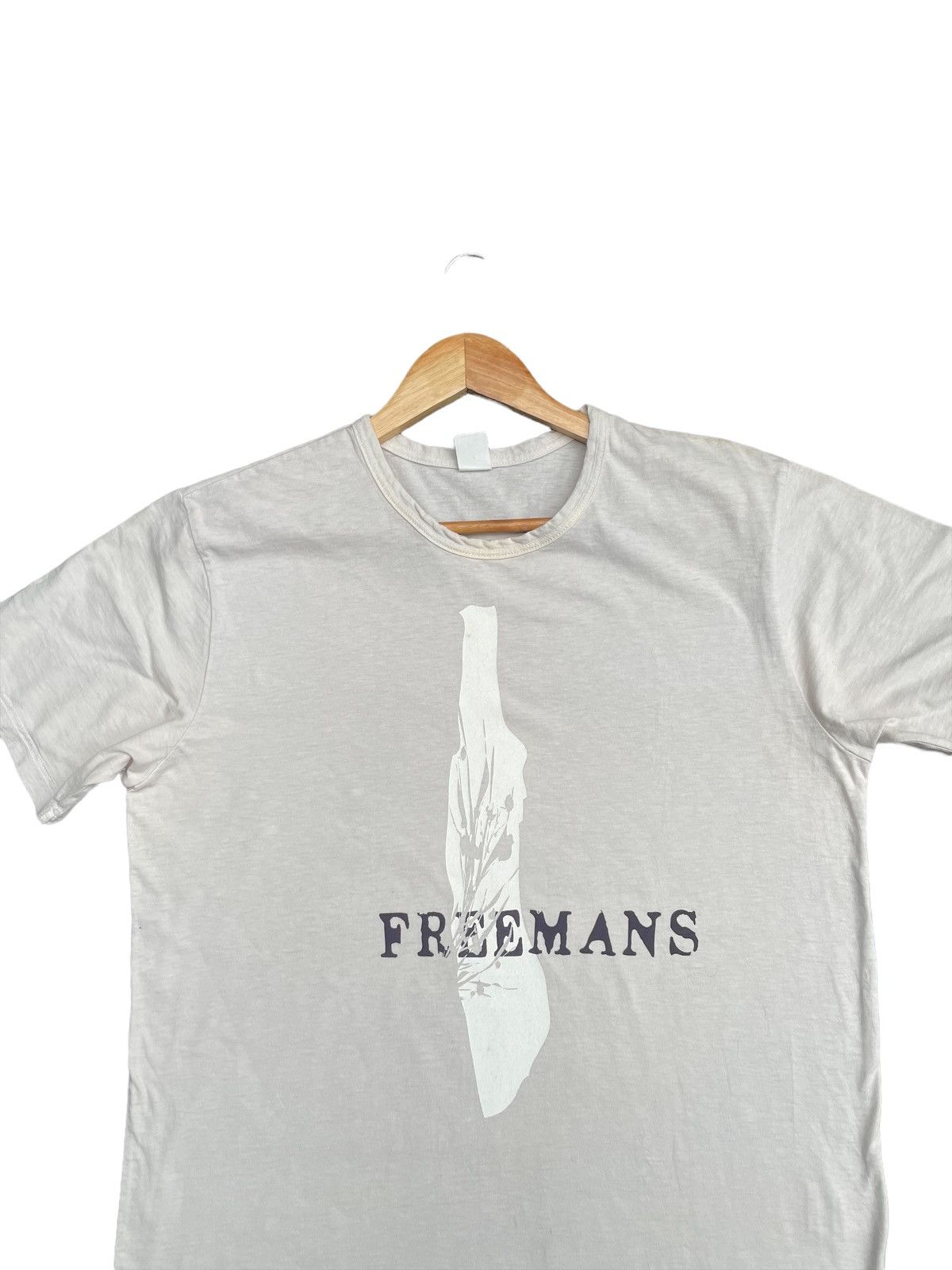 Designer × Freeman × Japanese Brand Quadro Freemans Tshirt Size US M / EU 48-50 / 2 - 5 Thumbnail
