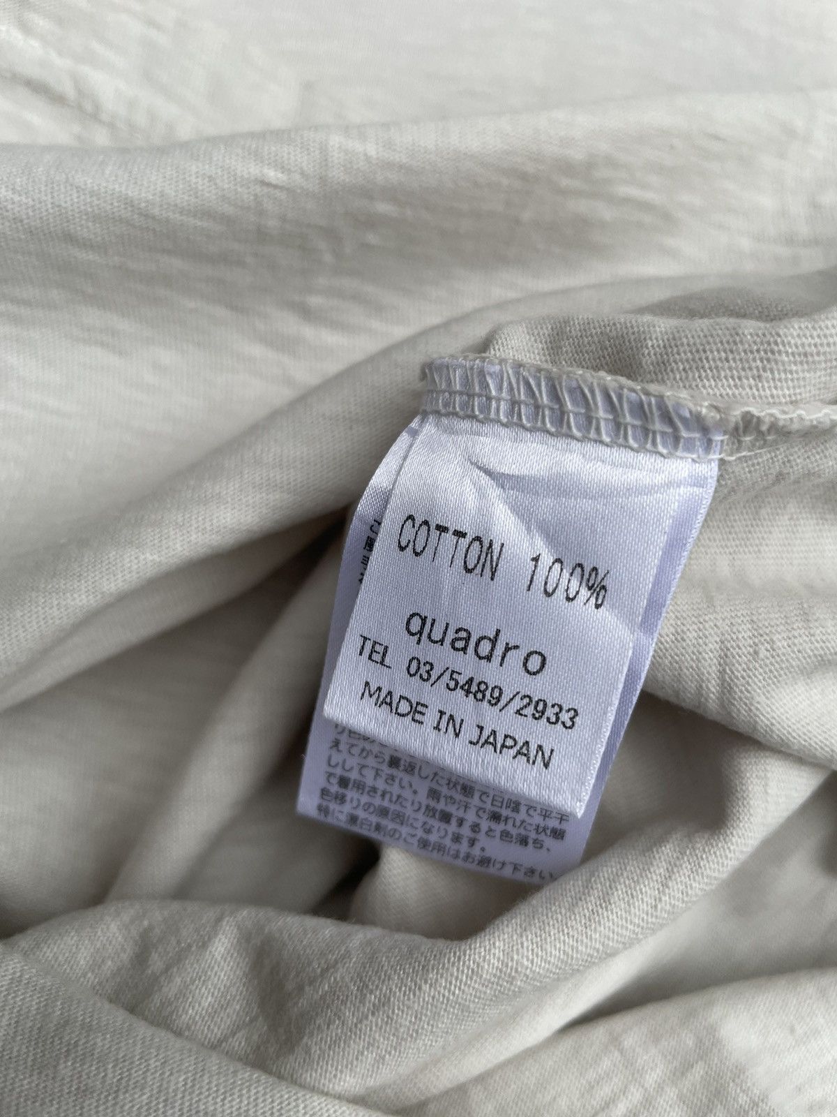 Designer × Freeman × Japanese Brand Quadro Freemans Tshirt Size US M / EU 48-50 / 2 - 10 Thumbnail