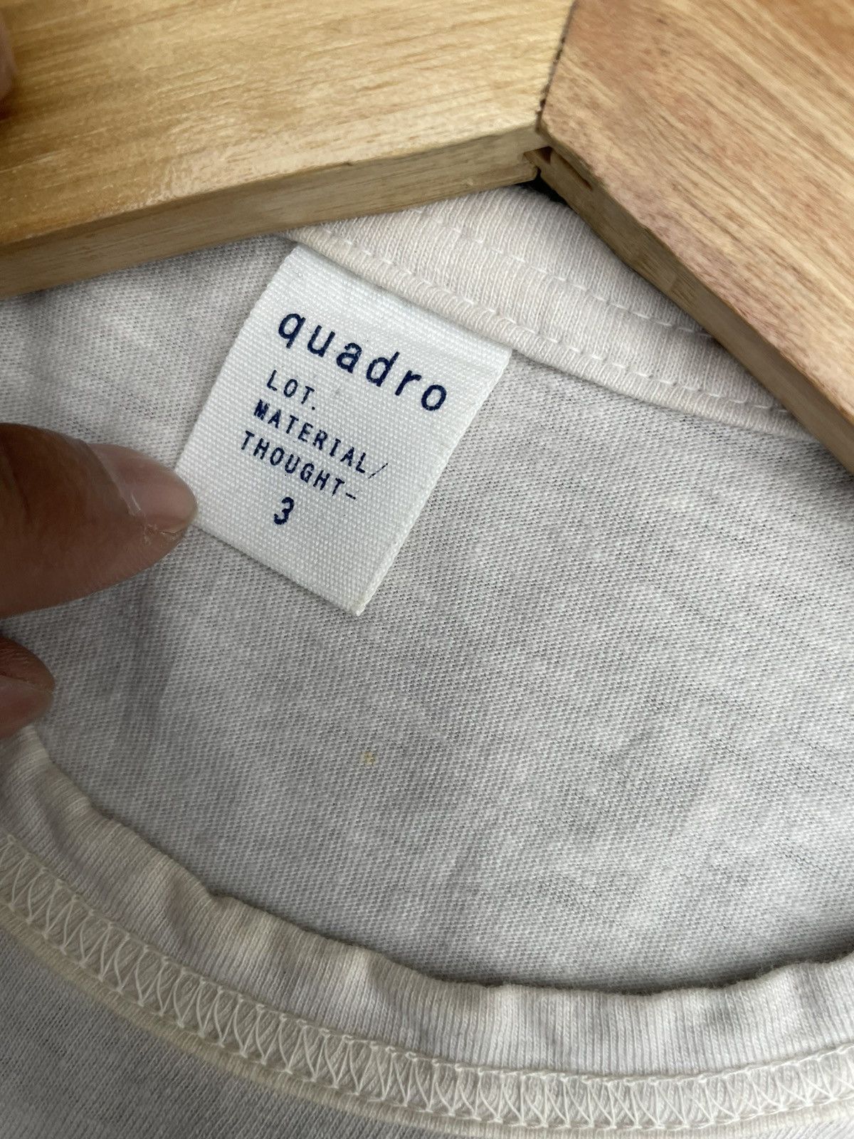 Designer × Freeman × Japanese Brand Quadro Freemans Tshirt Size US M / EU 48-50 / 2 - 8 Thumbnail
