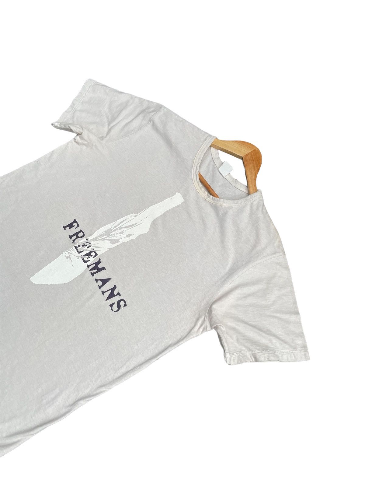 Designer × Freeman × Japanese Brand Quadro Freemans Tshirt Size US M / EU 48-50 / 2 - 4 Thumbnail