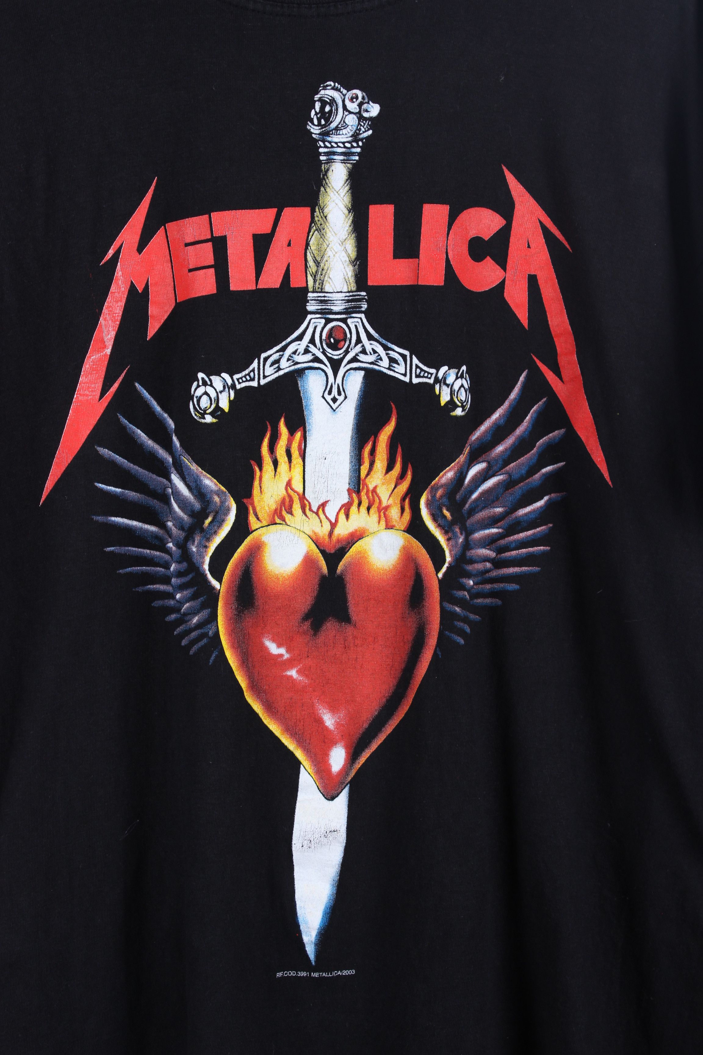 Band Tees × Metallica Vintage Band Tee Metallica Size US L / EU 52-54 / 3 - 2 Thumbnail