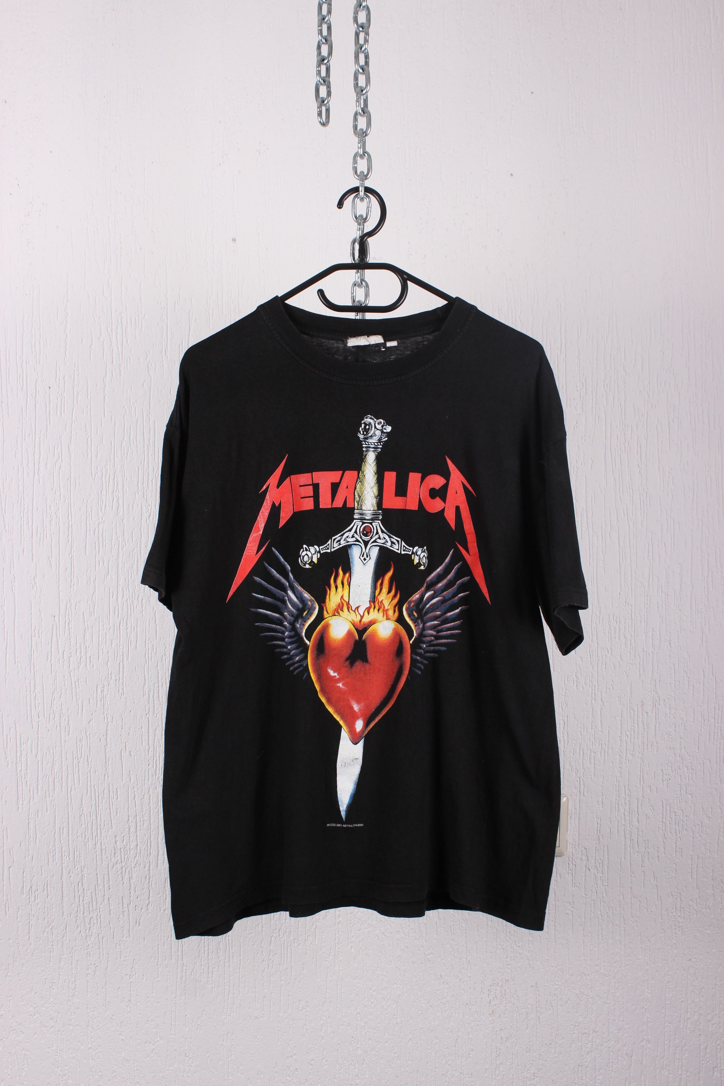 Band Tees × Metallica Vintage Band Tee Metallica Size US L / EU 52-54 / 3 - 1 Thumbnail
