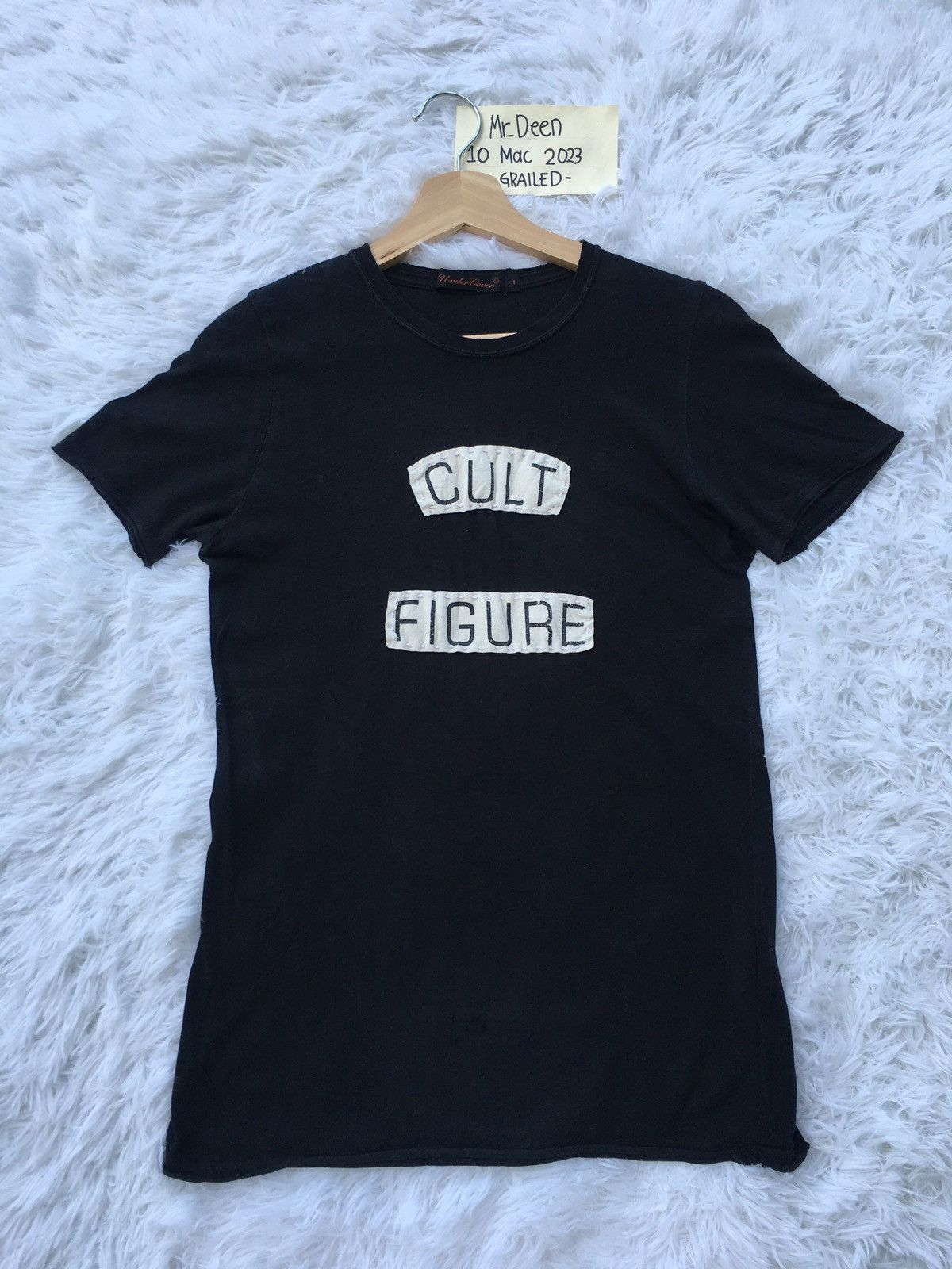 image of Jun Takahashi x Undercover Ss2005 Undercover ‘Cult Figure’ "arts And Crafts" Tshirt in Black (Size 