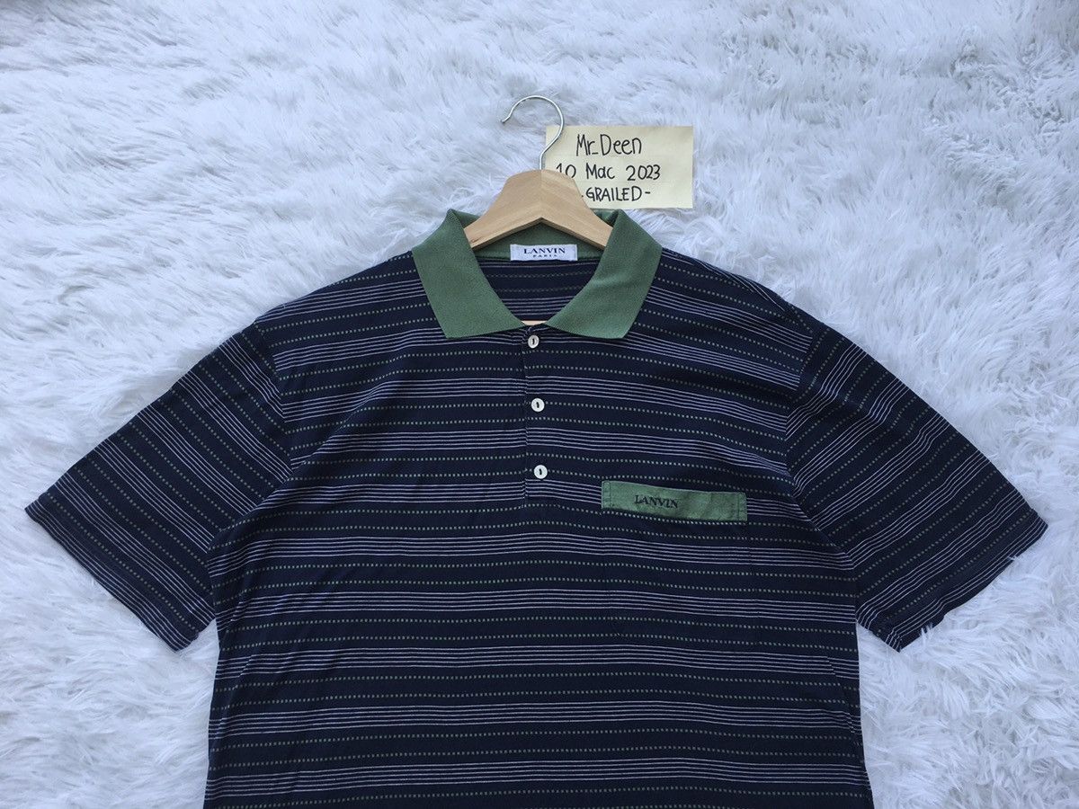 Lanvin Rare Vintage Lanvin Stripes Collar Shirt Size US M / EU 48-50 / 2 - 4 Thumbnail